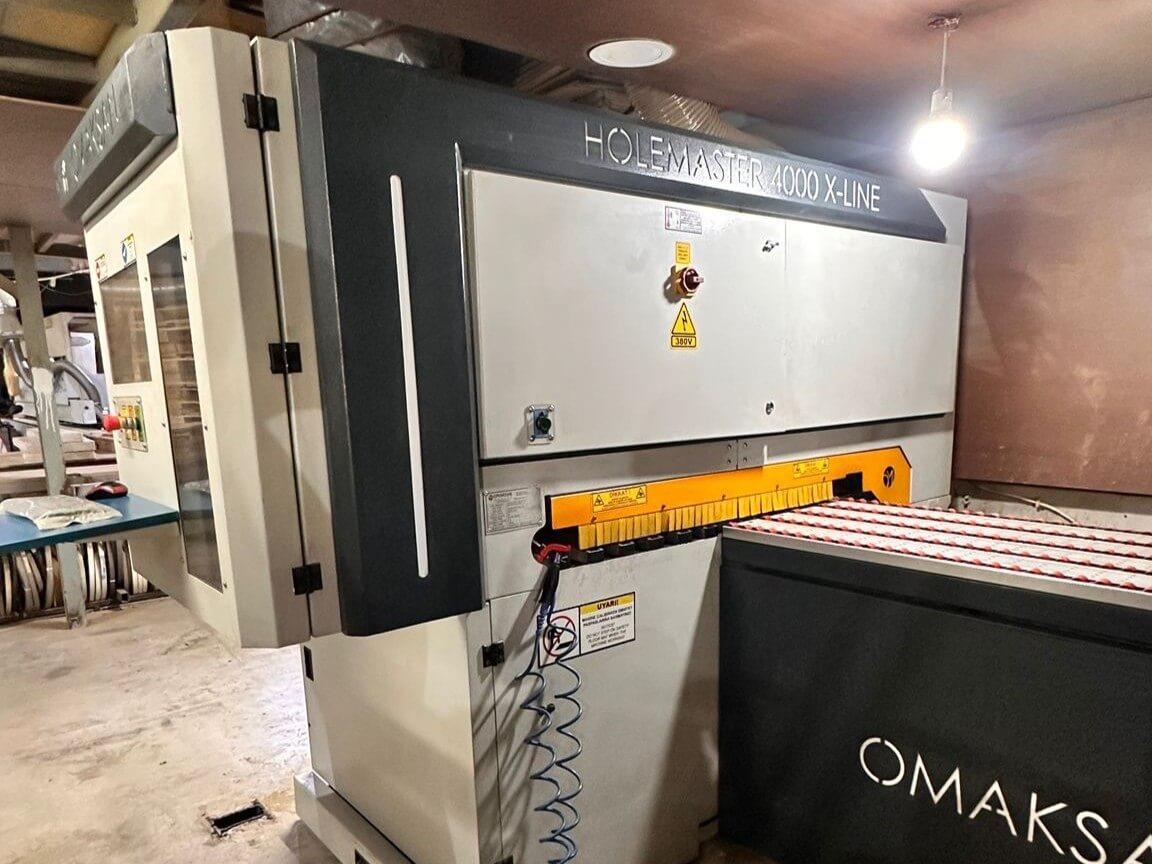 Omaksan 4000 Xline Cnc Delik Makinesi (2017)