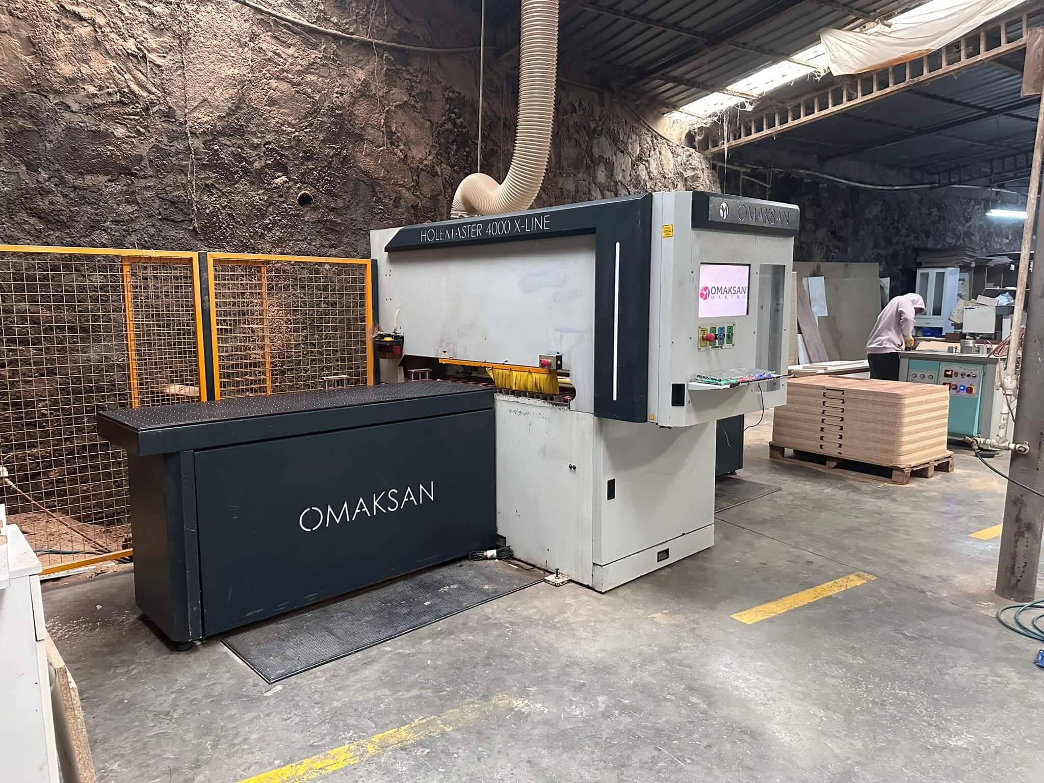 Omaksan 4000 Xline Cnc Delik Makinesi (2016)