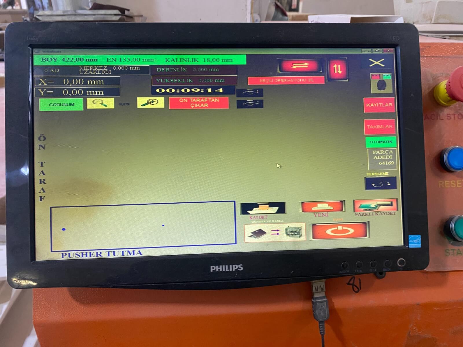 Omaksan Holemaster 100 Sl Cnc Delik Makinesi