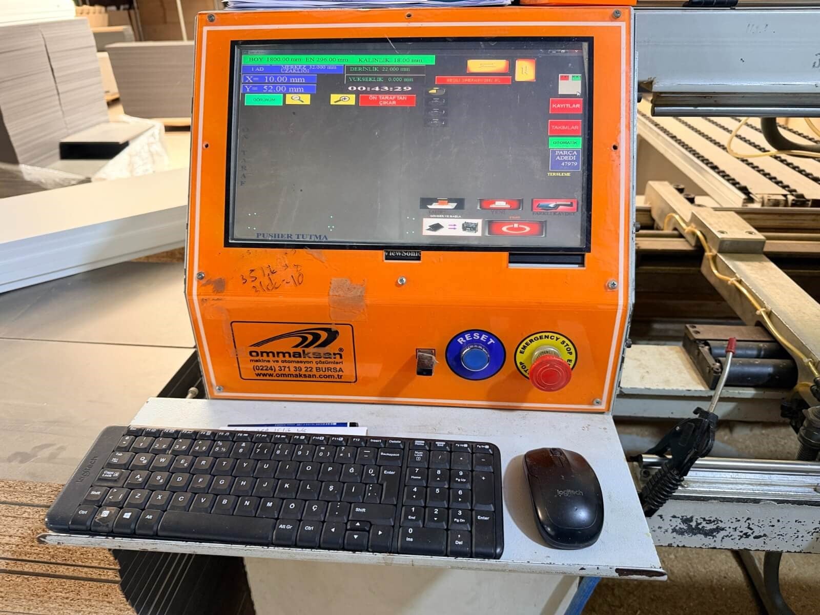 OMAKSAN Holemaster 100 Sl Cnc Delik Makinesi
