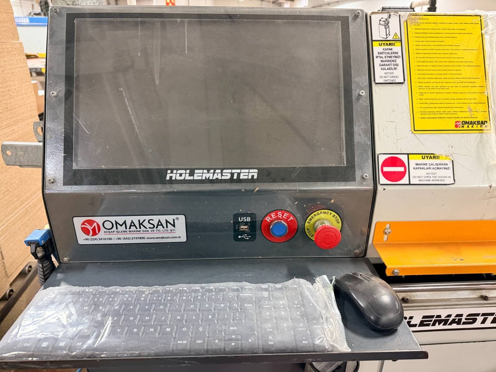 OMAKSAN Holemaster 1650 Cnc Delik Makinesi (2015)