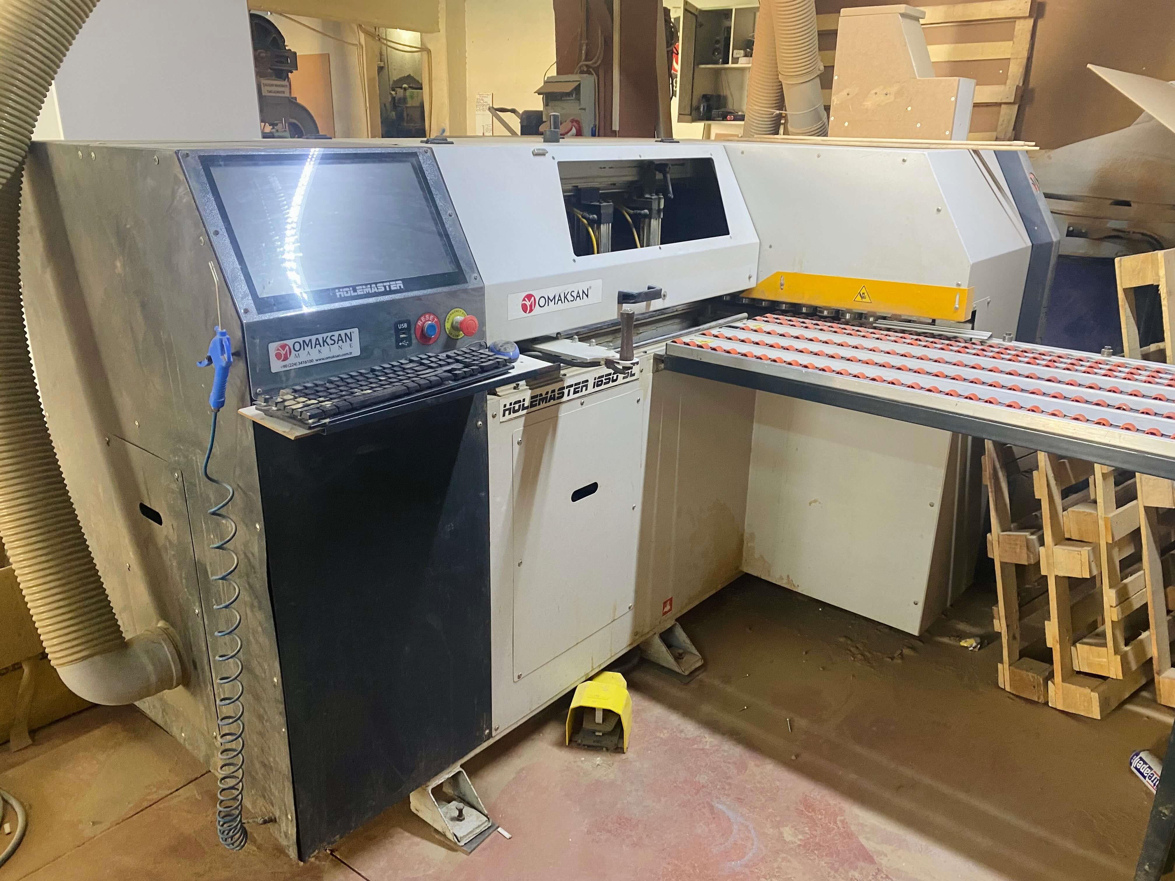 Omaksan Holemaster 1650 Sl Cnc Delik Makinesi (2015)