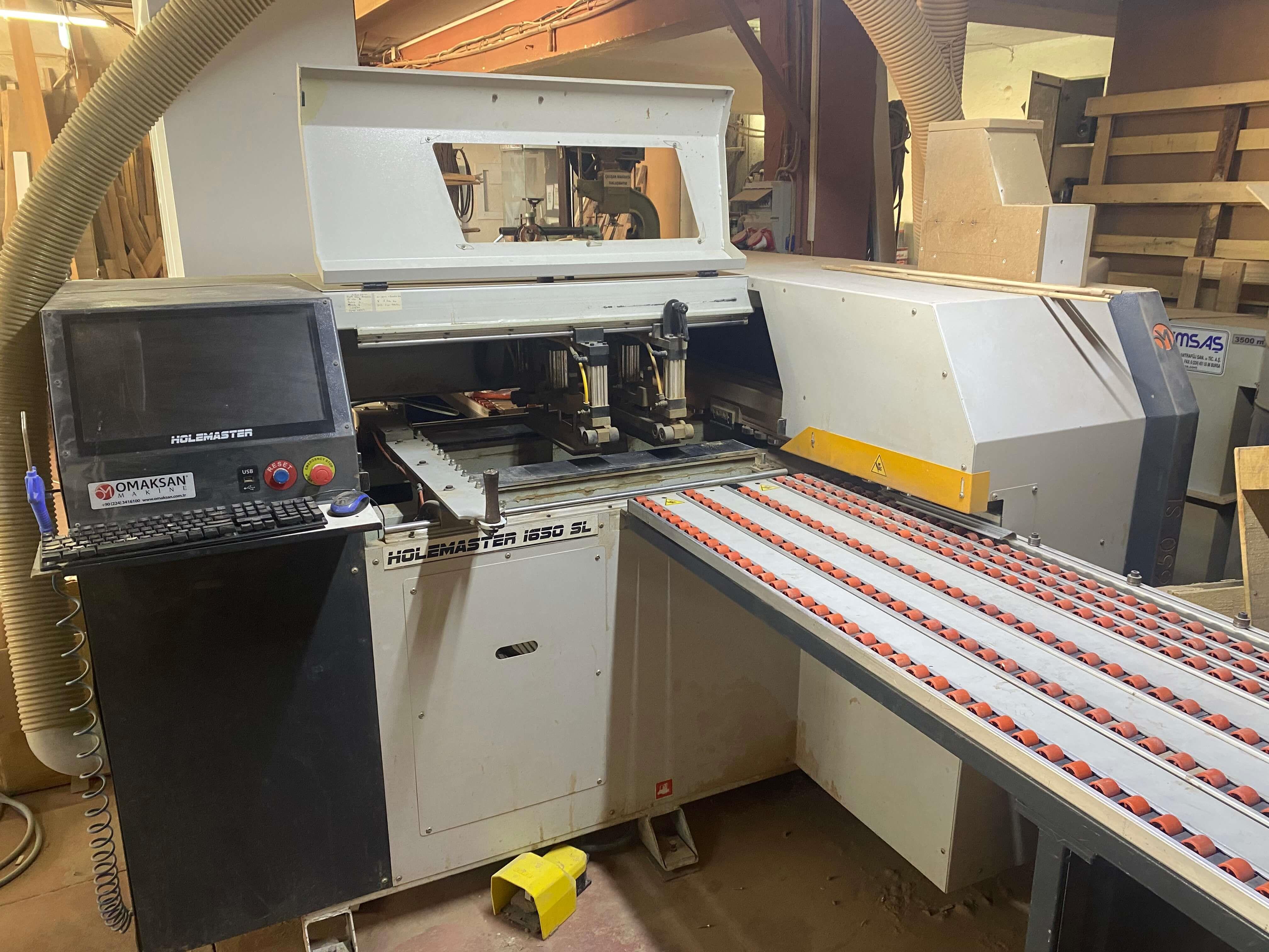 Omaksan Holemaster 1650 Sl Cnc Delik Makinesi (2015)