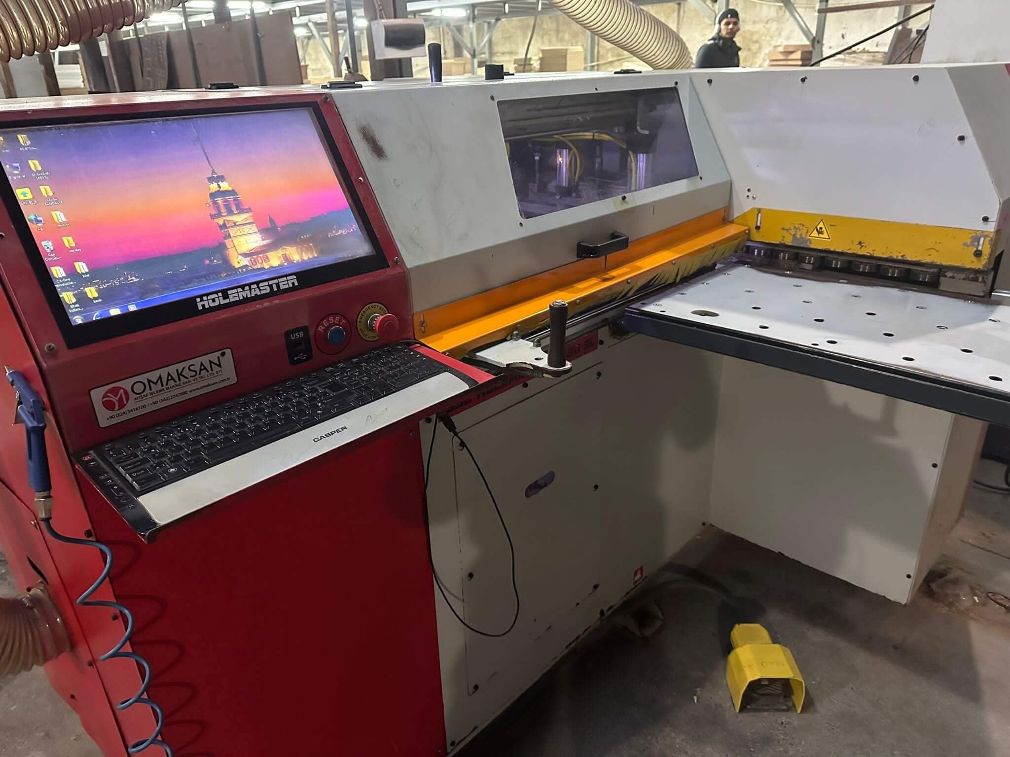 Omaksan Holemaster 1650 Sl Cnc Delik Makinesi (2015)