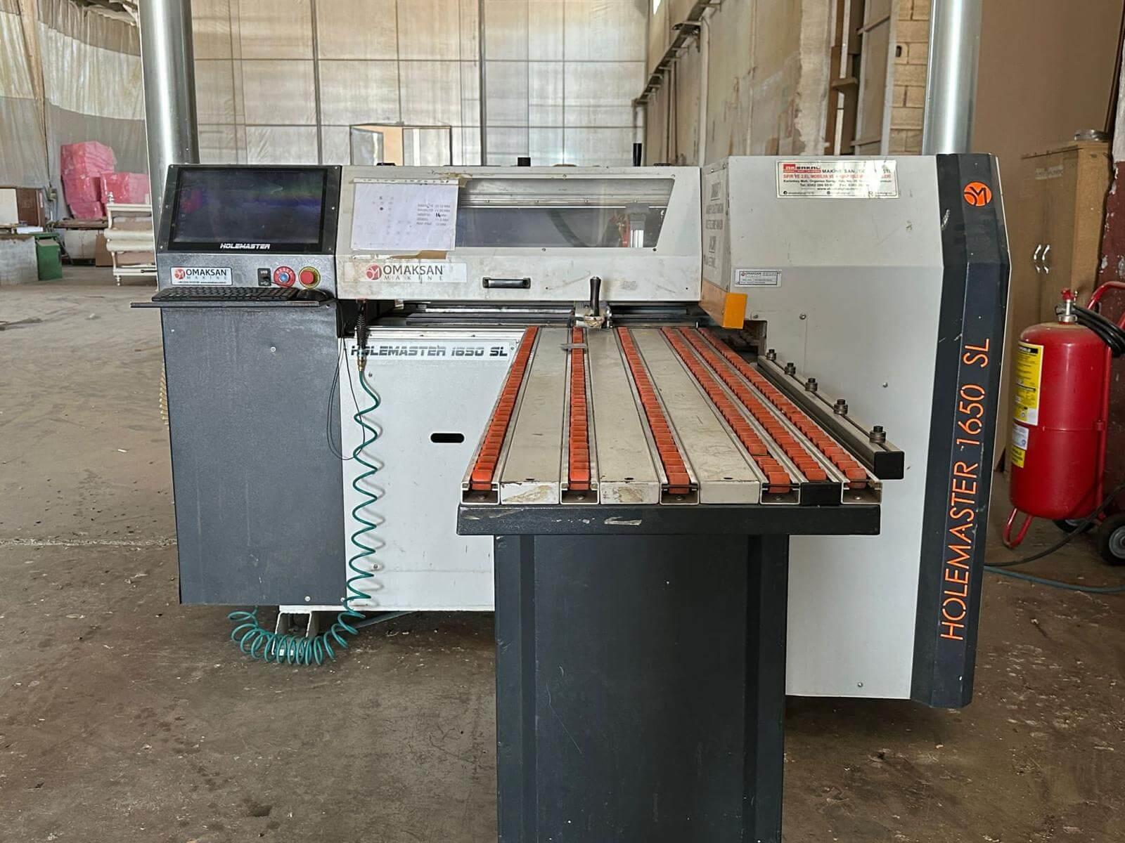 Omaksan Holemaster 1650 Sl Cnc Delik Makinesi (2016)