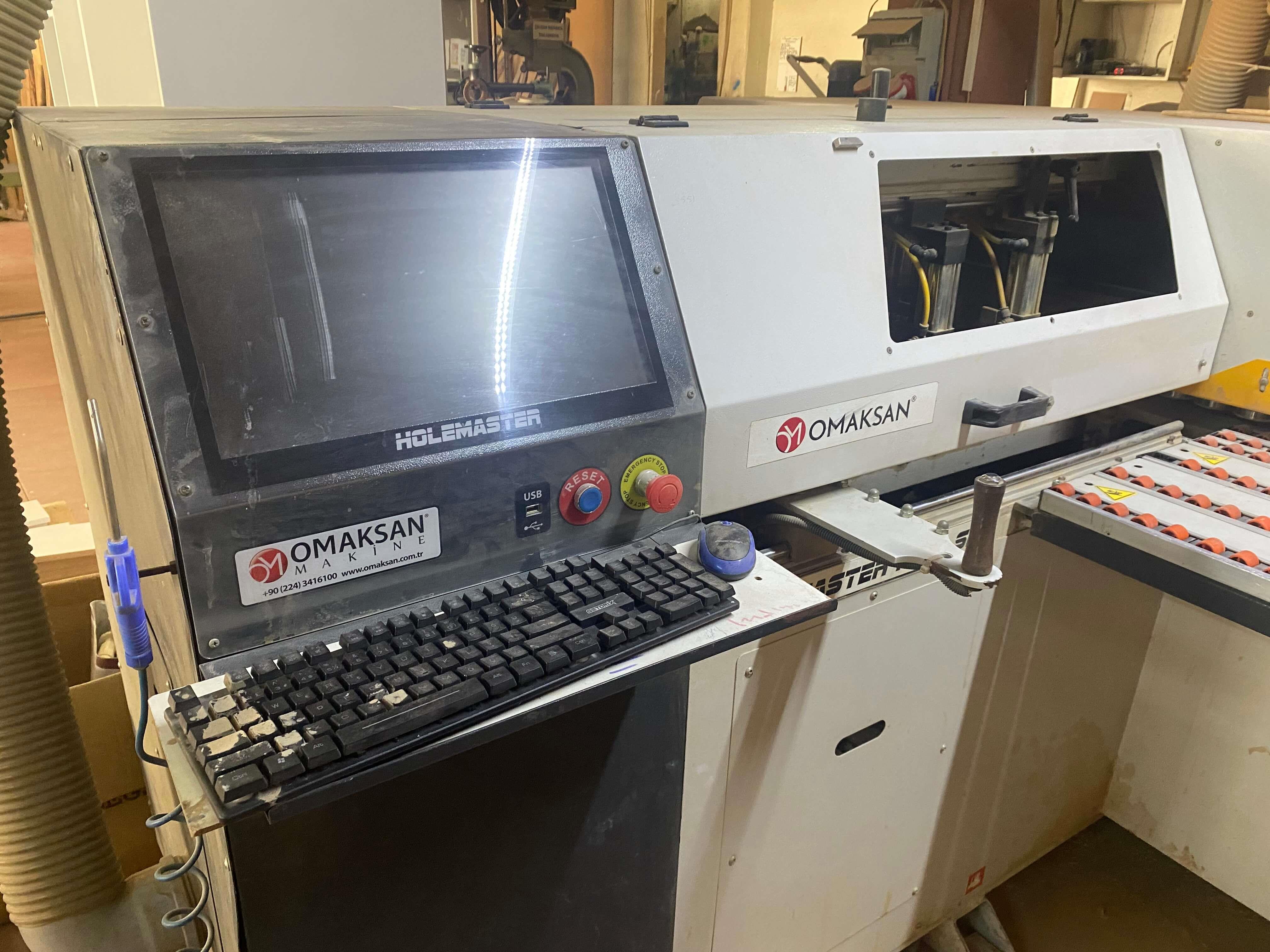 Omaksan Holemaster 1650 Sl Cnc Delik Makinesi (2015)