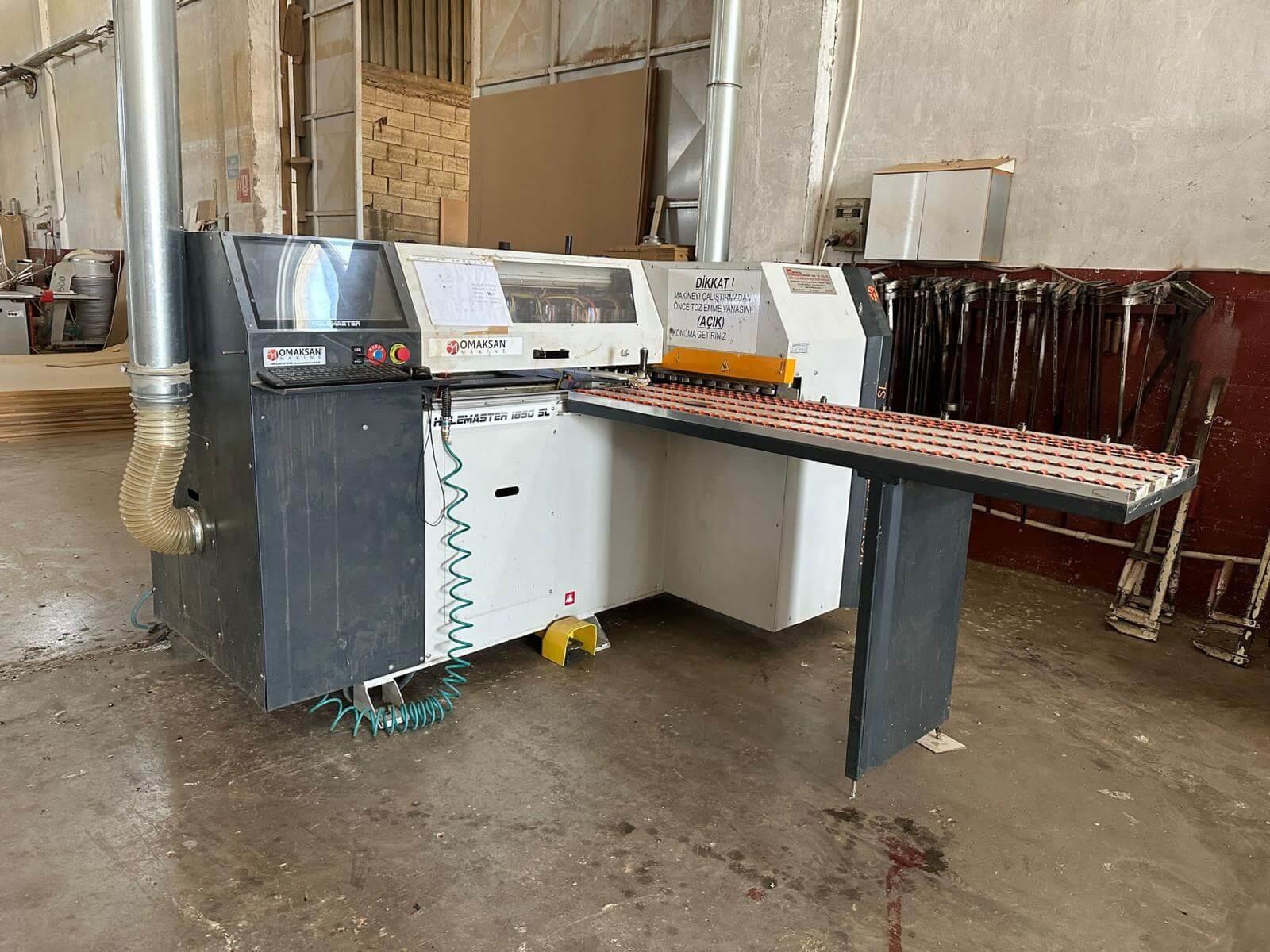 Omaksan Holemaster 1650 Sl Cnc Delik Makinesi (2016)