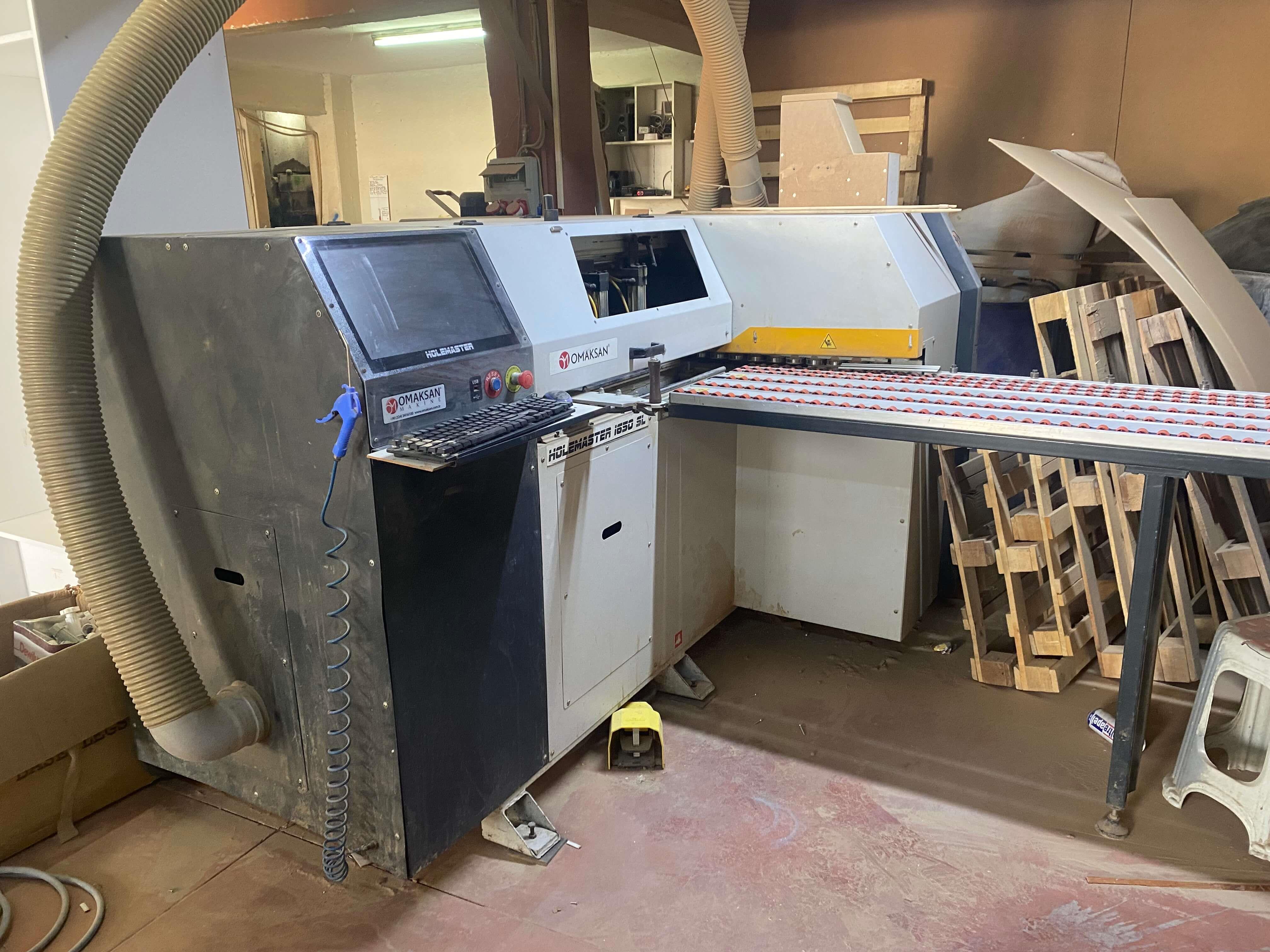 Omaksan Holemaster 1650 Sl Cnc Delik Makinesi (2015)