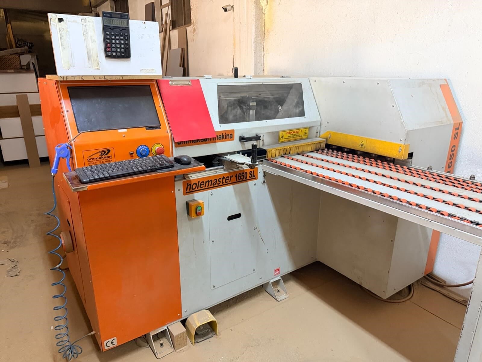 OMAKSAN Holemaster 1650 Sl Cnc Delik Makinesi (2013)