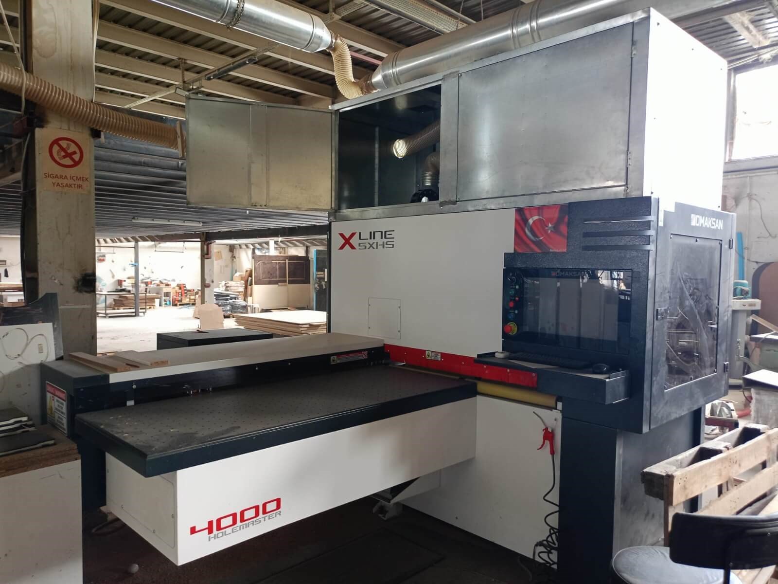 OMAKSAN Holemaster 4000 X-line Cnc Delik Makinesi (2025)