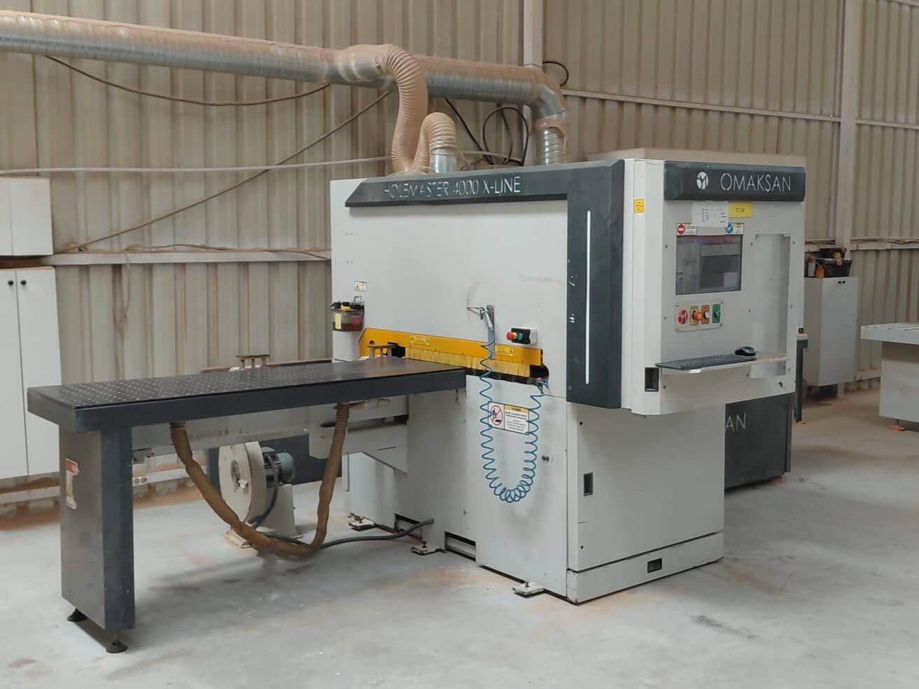 OMAKSAN Holemaster 4000 X-Line Cnc Delik Makinesi (2017)