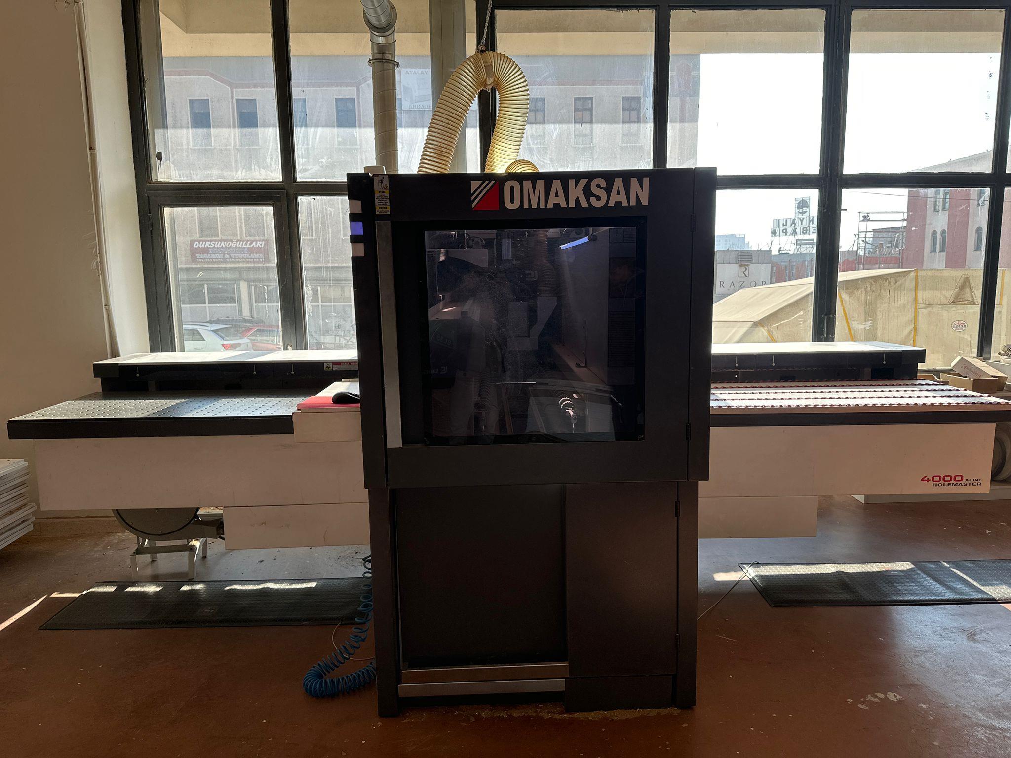 Omaksan Holemaster 4000 X-Line Cnc Delik Makinesi (2021)