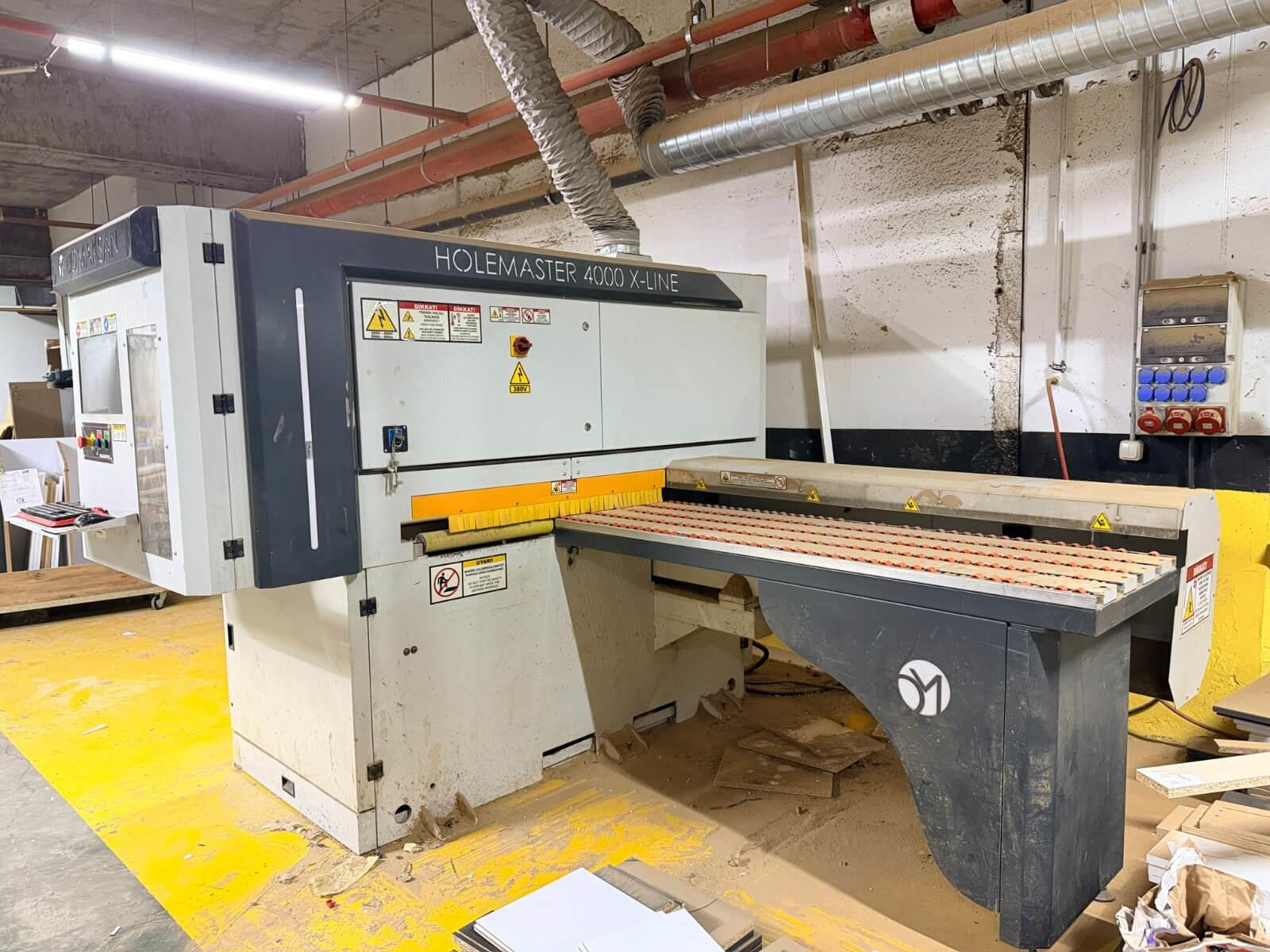 OMAKSAN Holemaster 4000 Xline Cnc Delik Makinesi (2018)