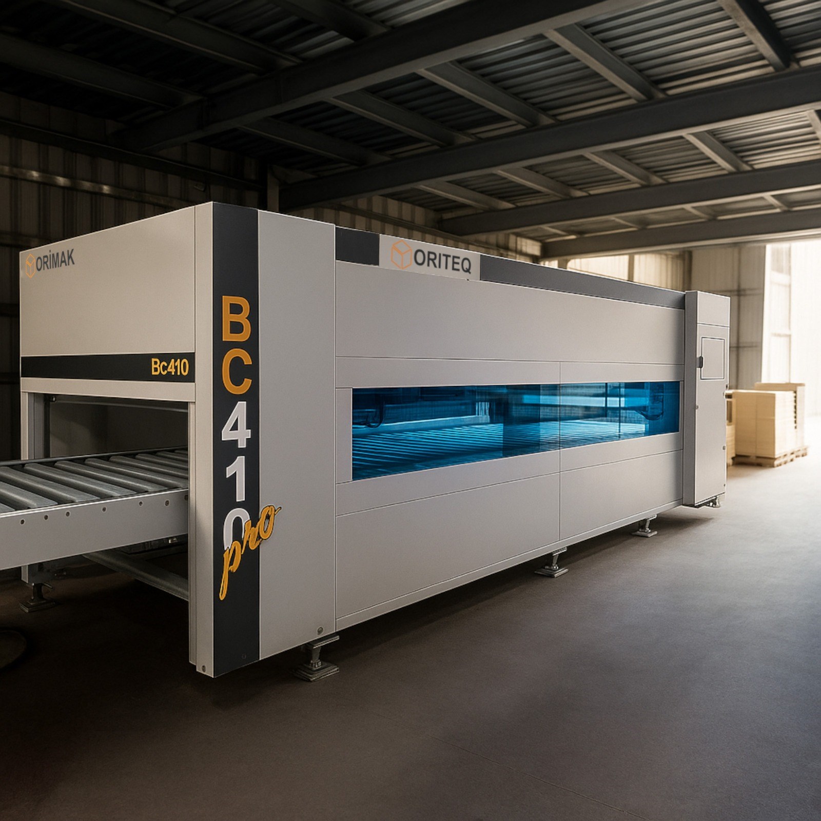 ORİMAK Oriteq BC 410 Karton Paket Yapma Cnc Makinesi (2023)