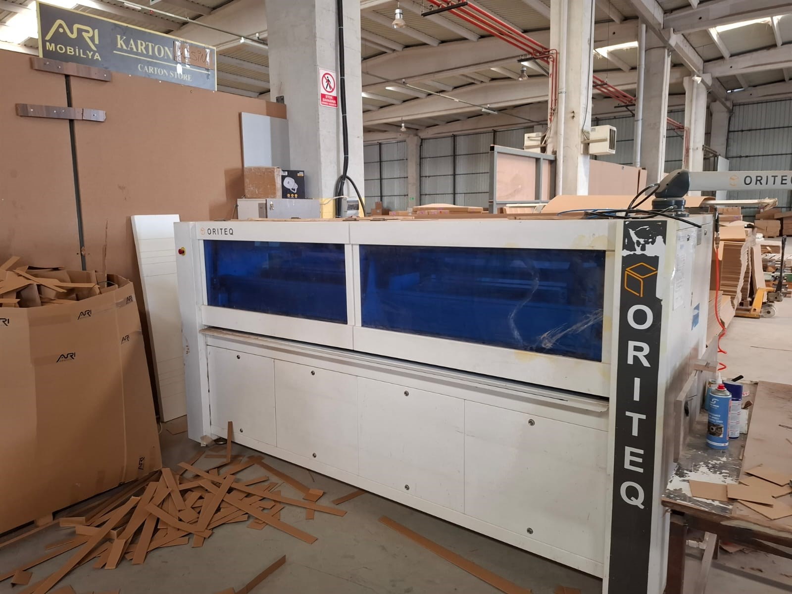 Orimak Oriteq Karton Cnc Makinesi