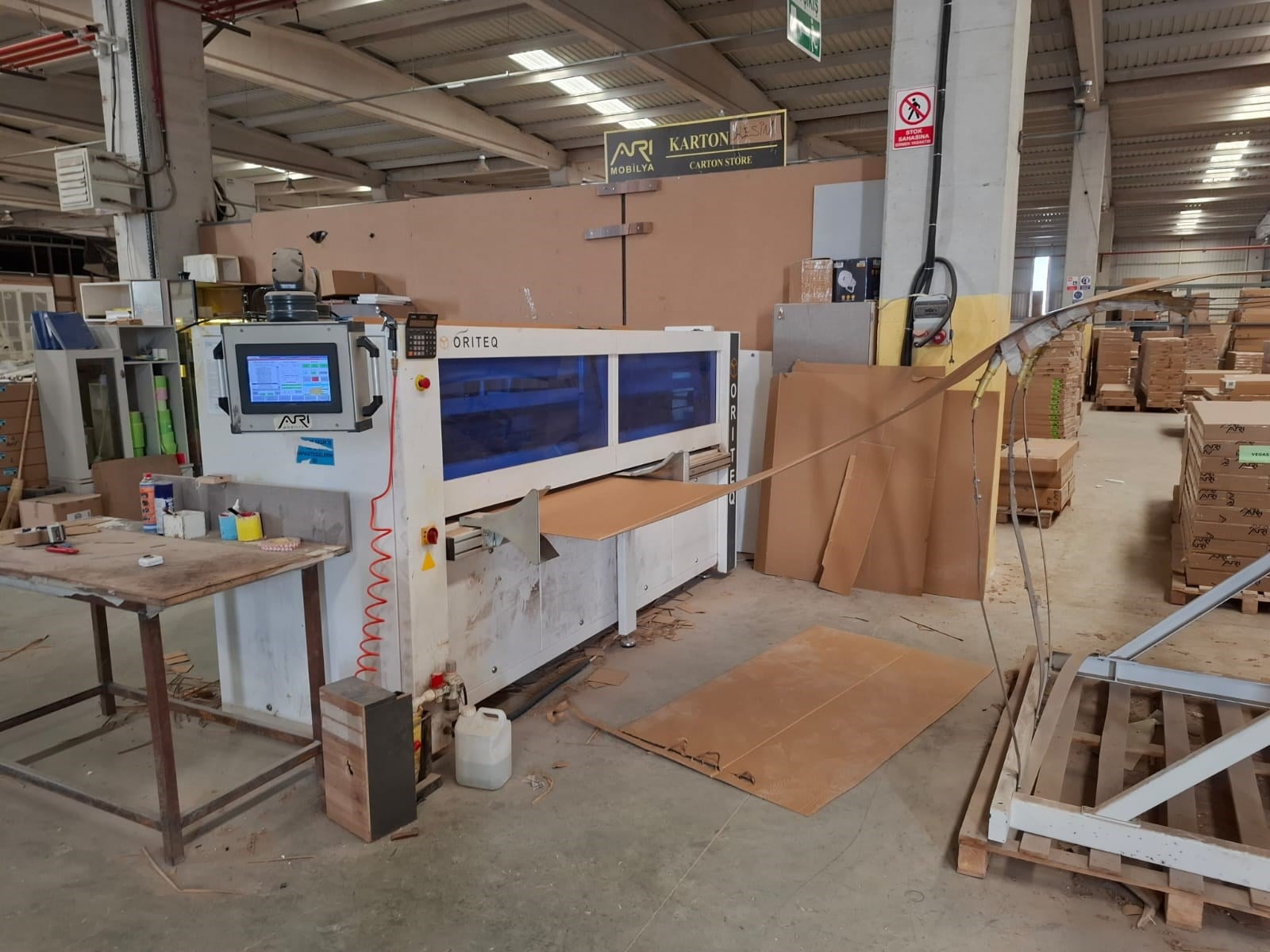 Orimak Oriteq Karton Cnc Makinesi