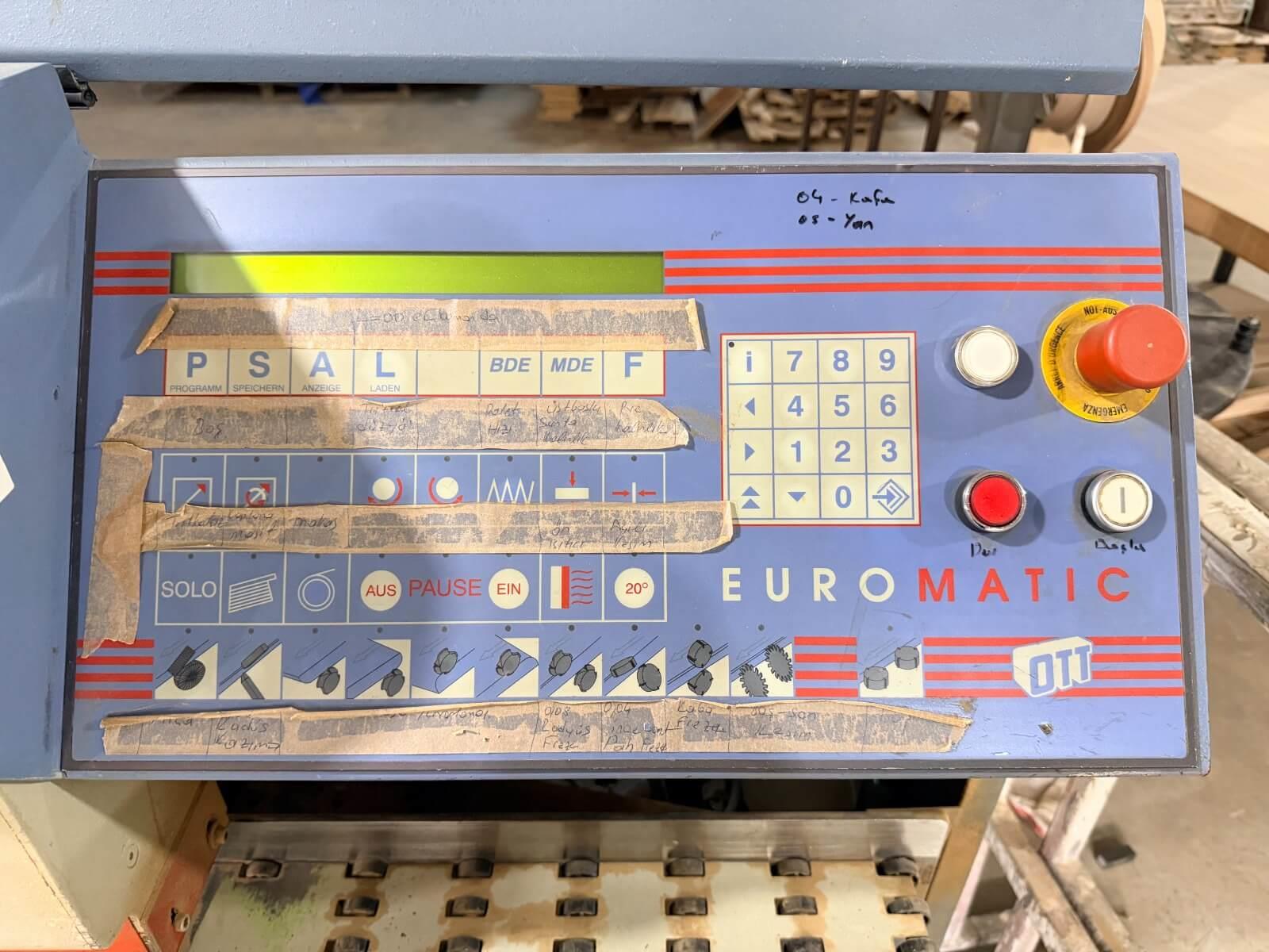 Ott Euromatic Kenar Bantlama Makinesi (2012)