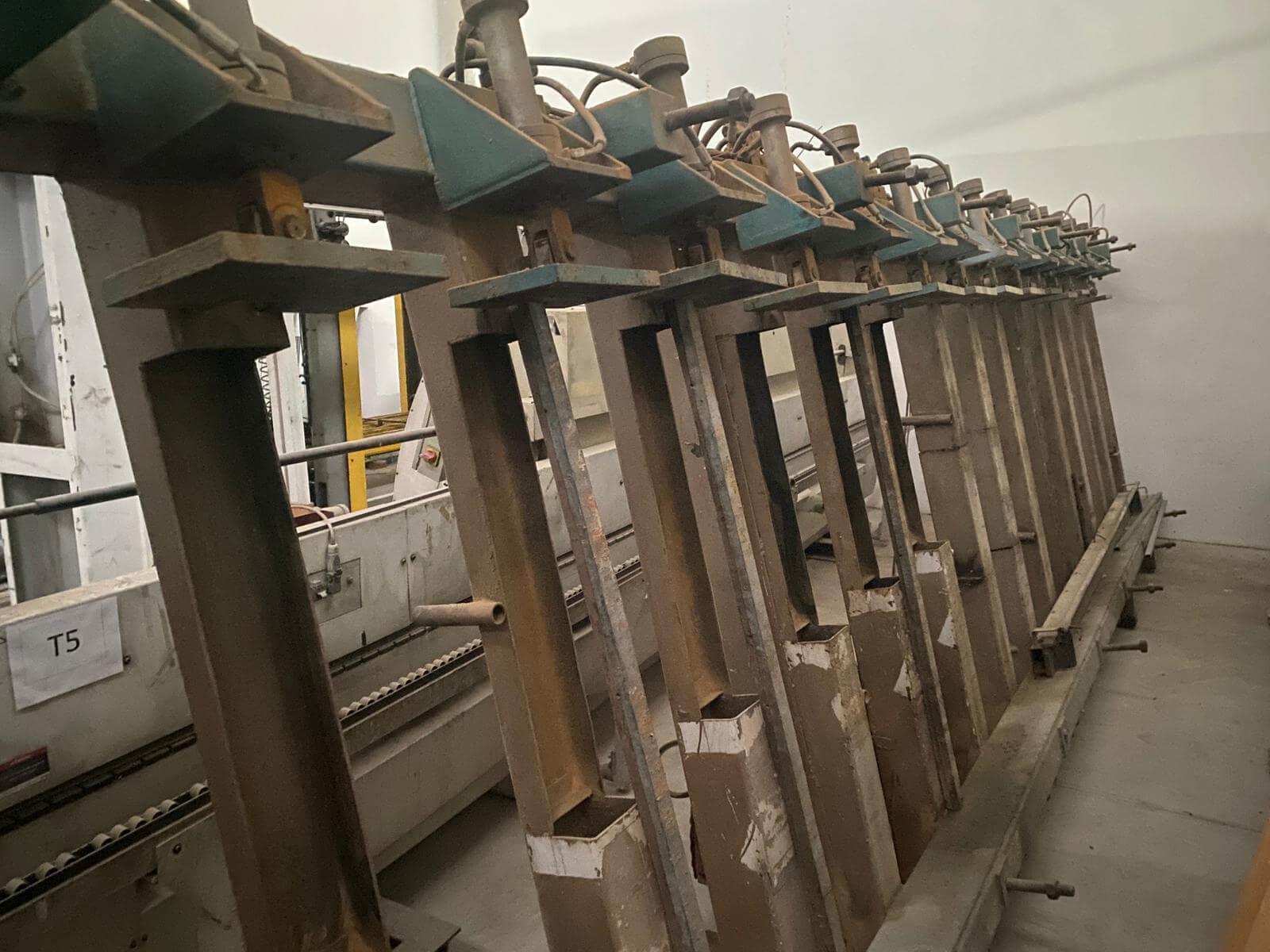 Özel Üretim 8 Metre Lamine Pres Makinesi (Etiketsiz)