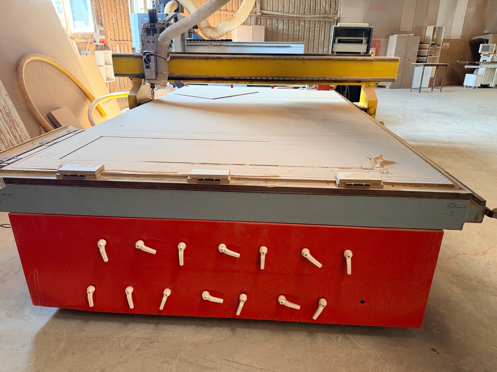 Özel Üretim Düz Tabla Cnc Router Makinesi