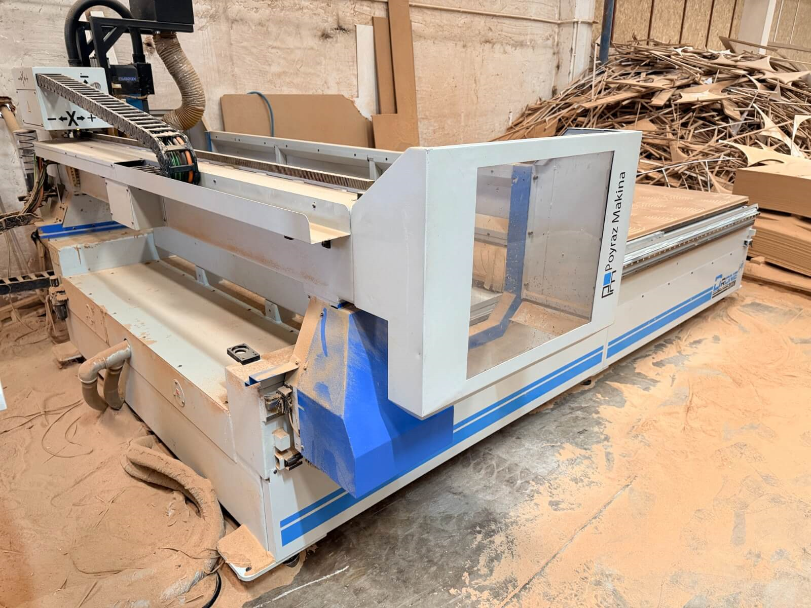 POYRAZ MAKİNA Drone 2128 Düz Tabla Cnc Makinesi (2021)