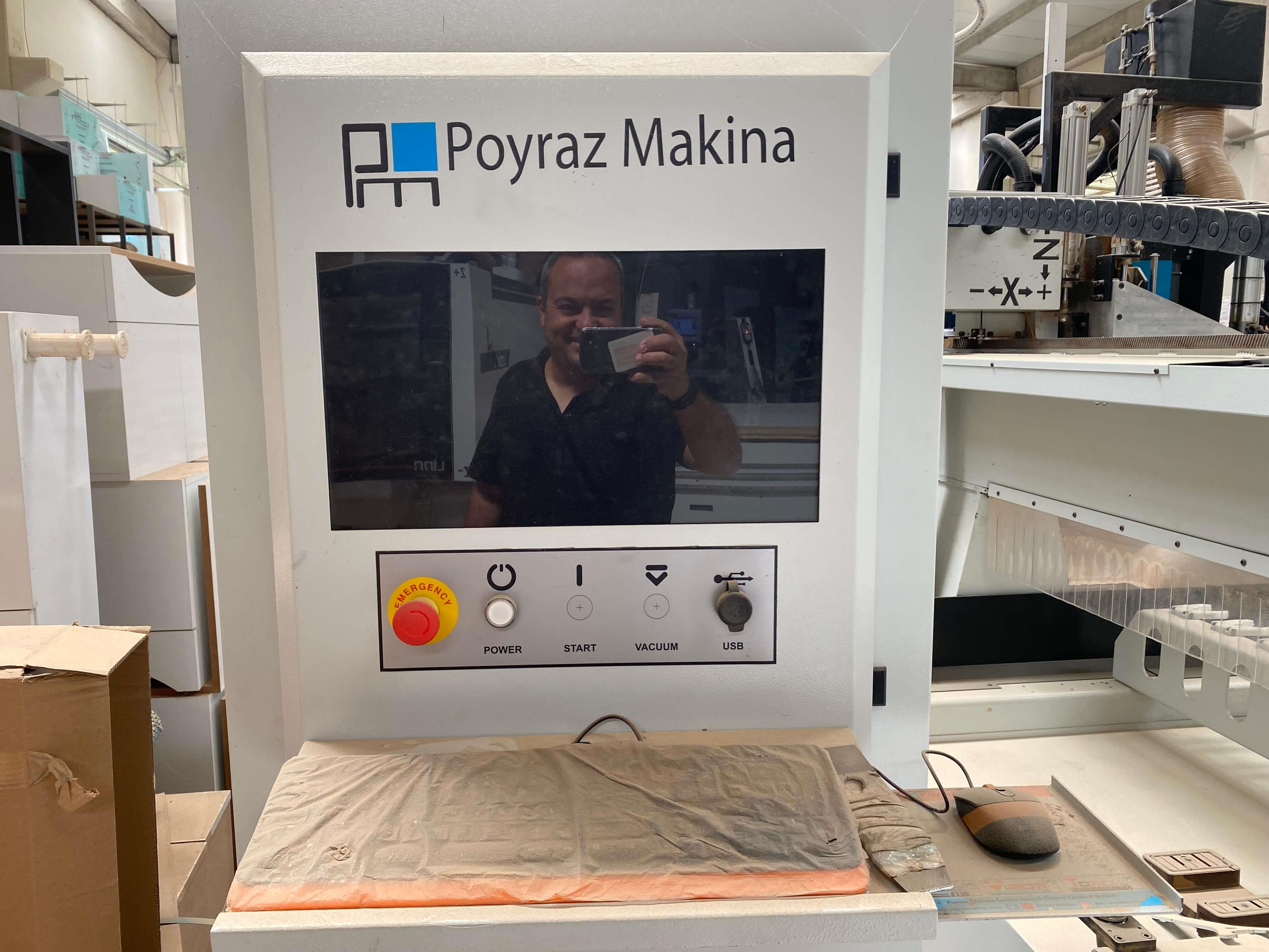 Poyraz Makina Vigor 1332 Kapı Frezeli Cnc Makinesi (2022)
