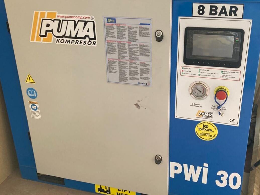 Puma 22 Kw Kompresör ve 1000 Lt. Hava Tankı (2023)
