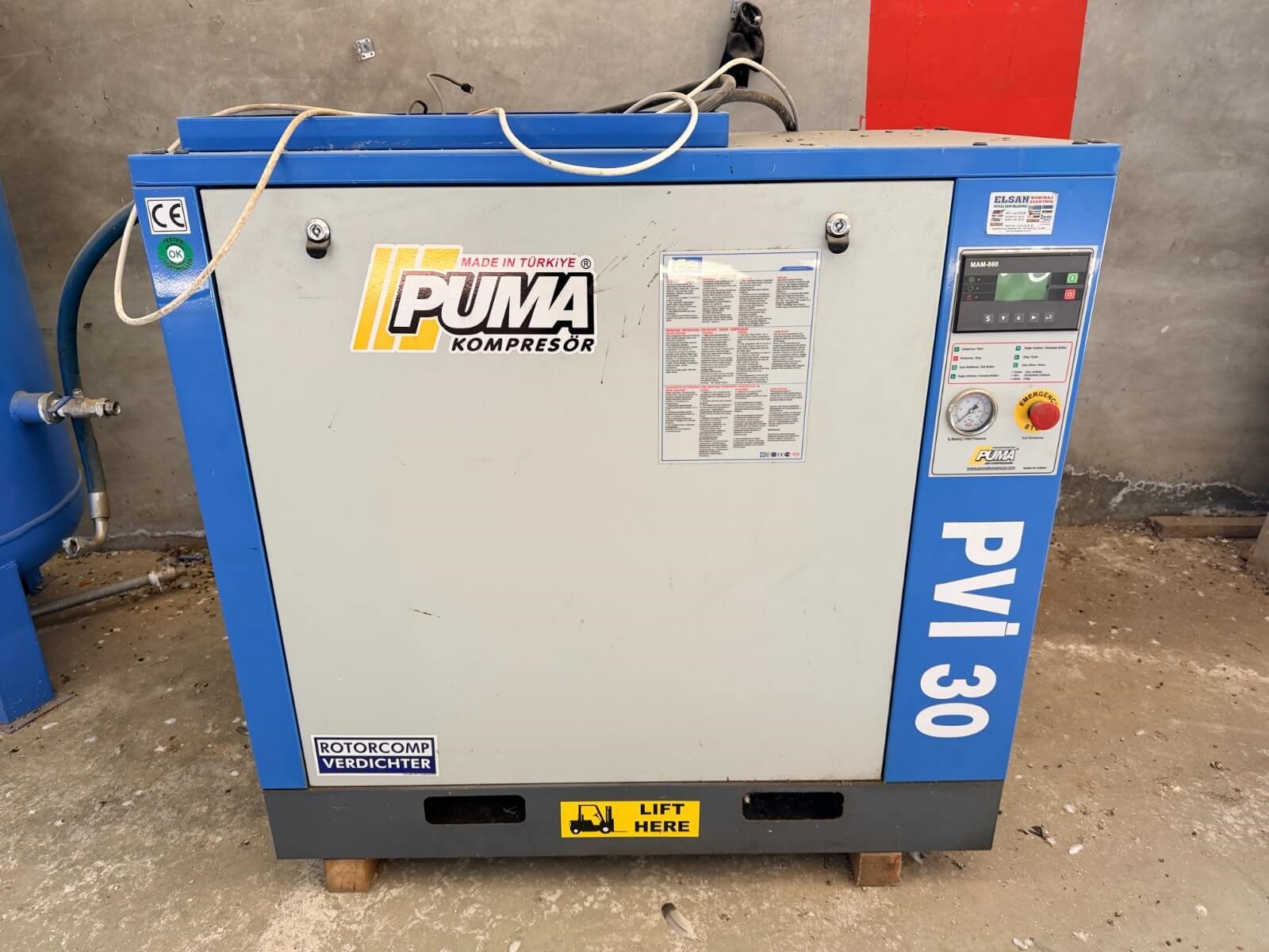 PUMA PVI 30 22 KW Kompresör Takımı (2022)