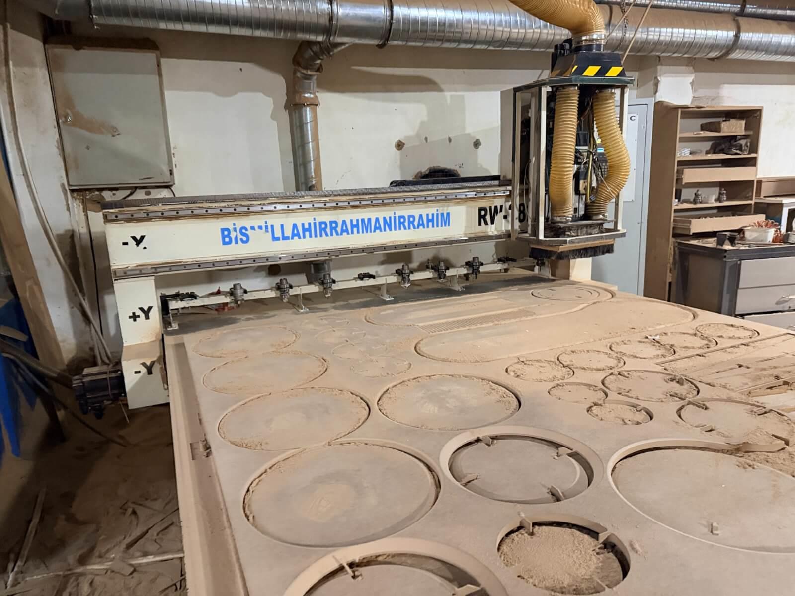 Rogel 2228 RW Düz Tabla Cnc Makinesi (2016)