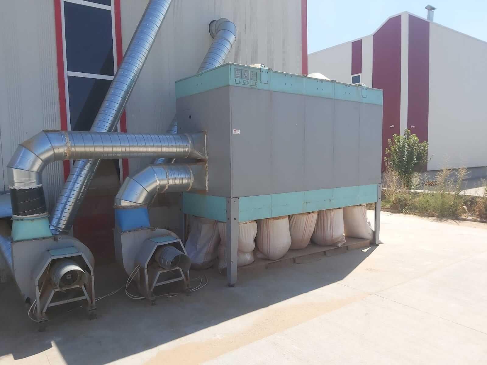 Saf Teknik 10 Çuval 2 Motorlu Toz Toplama Sistemi