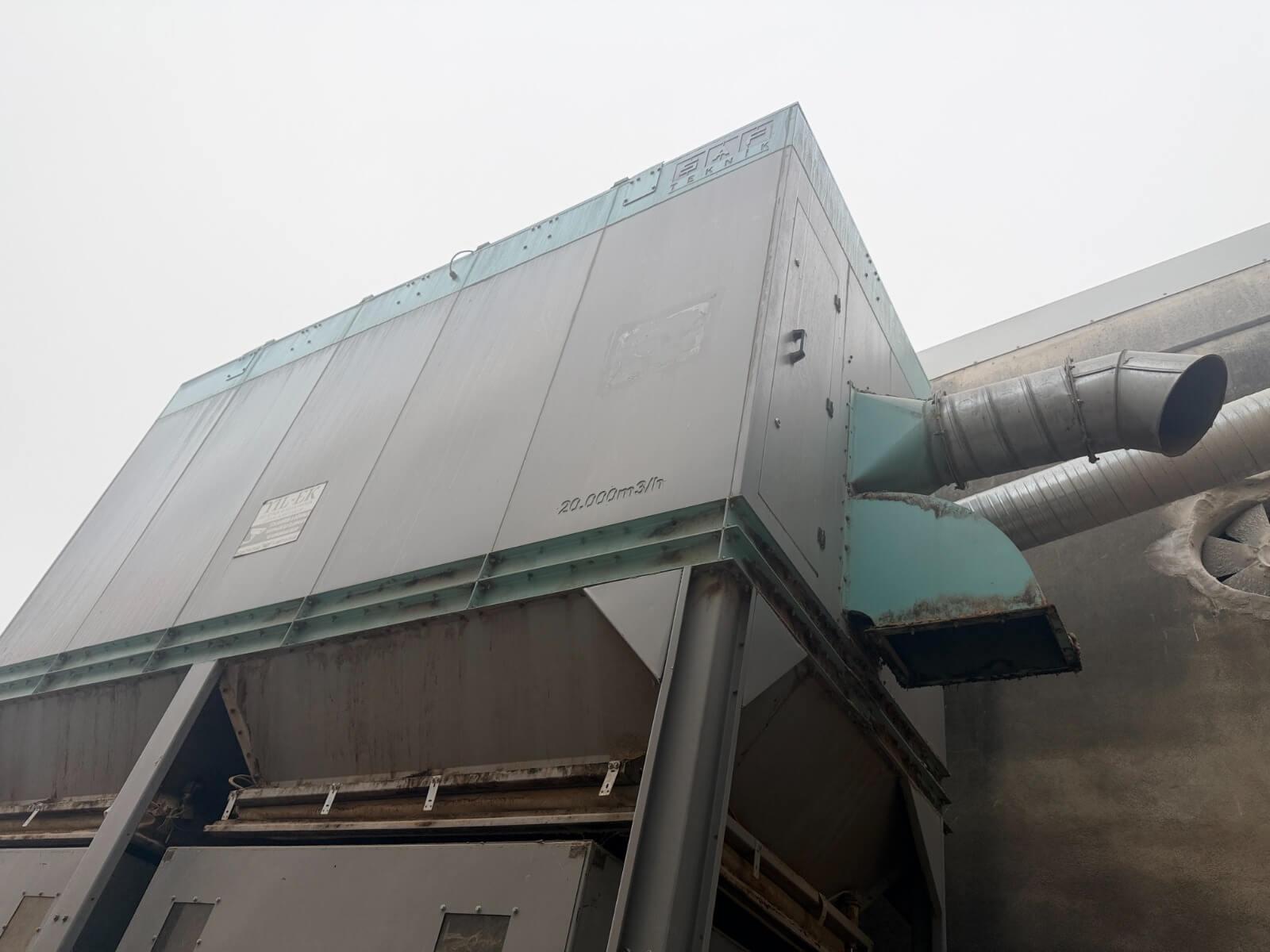 Saf Teknik 20.000 m3 Toz Emme Makinesi (Motorsuz)