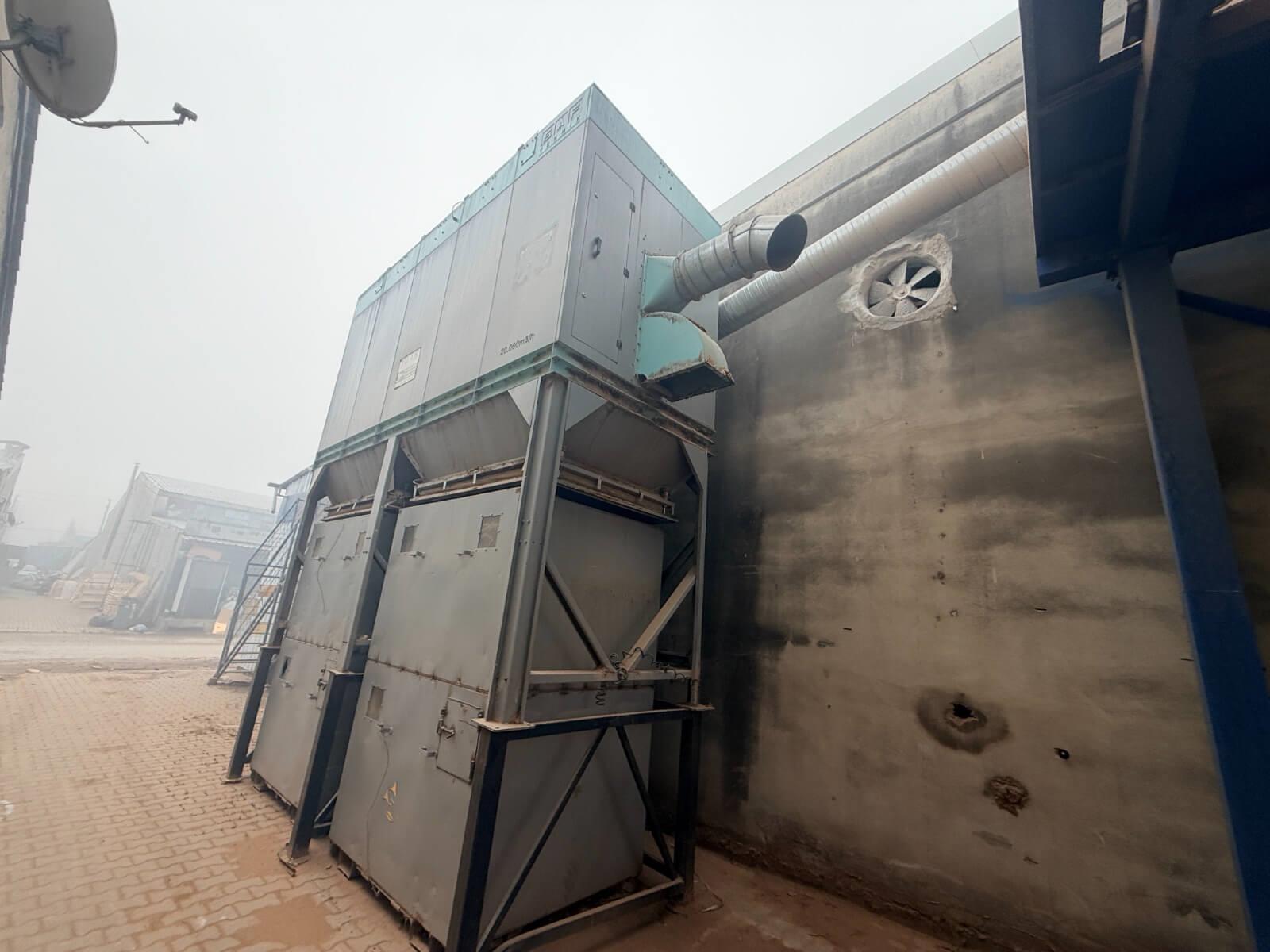 Saf Teknik 20.000 m3 Toz Emme Makinesi (Motorsuz)