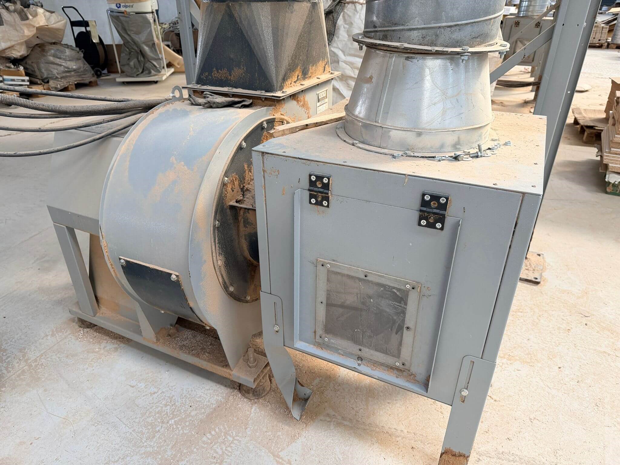 SAFTEKNIK 30.000 M3 3 Motorlu Toz Emme Sistemi (2022)