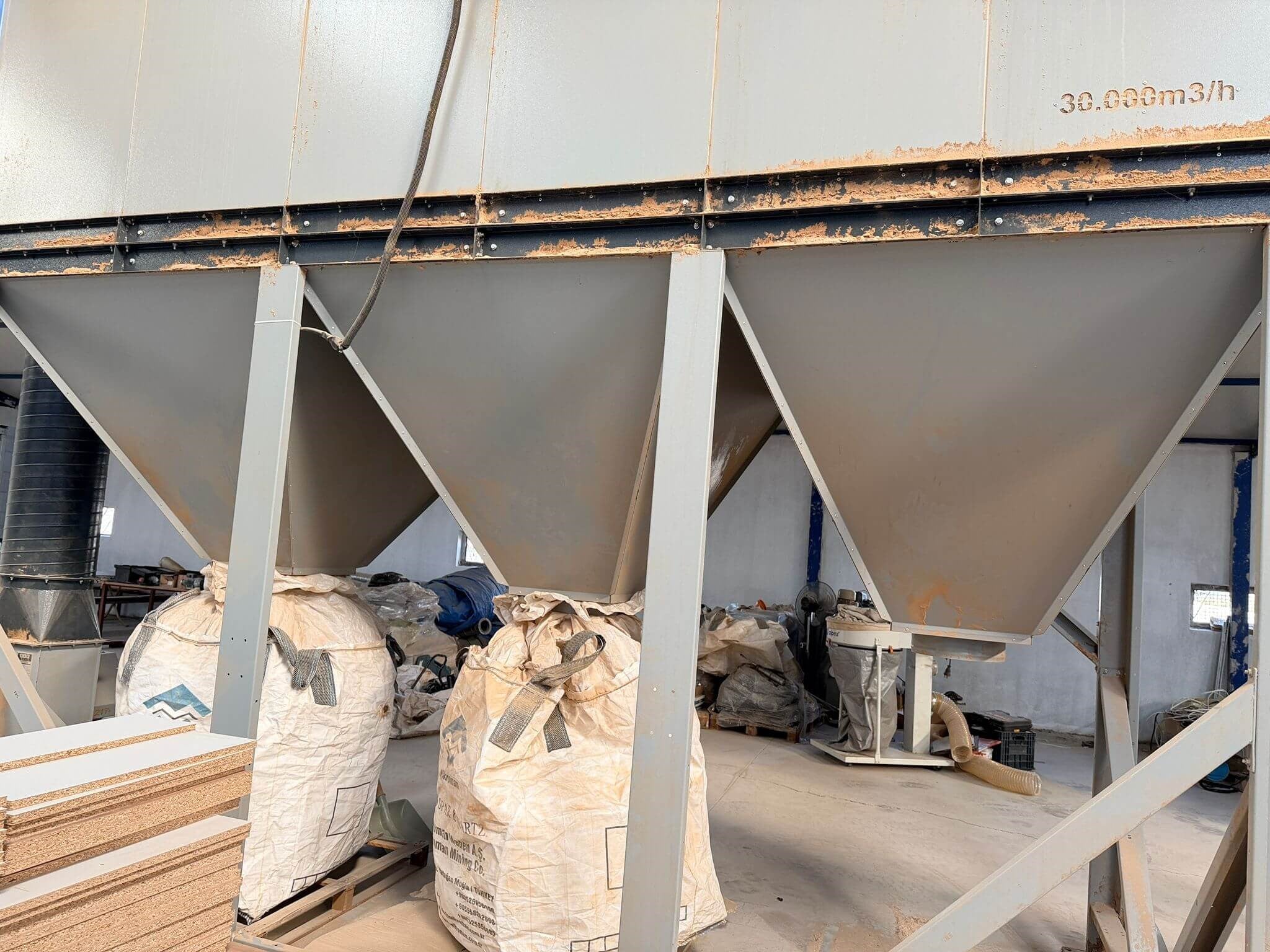 SAFTEKNIK 30.000 M3 3 Motorlu Toz Emme Sistemi (2022)