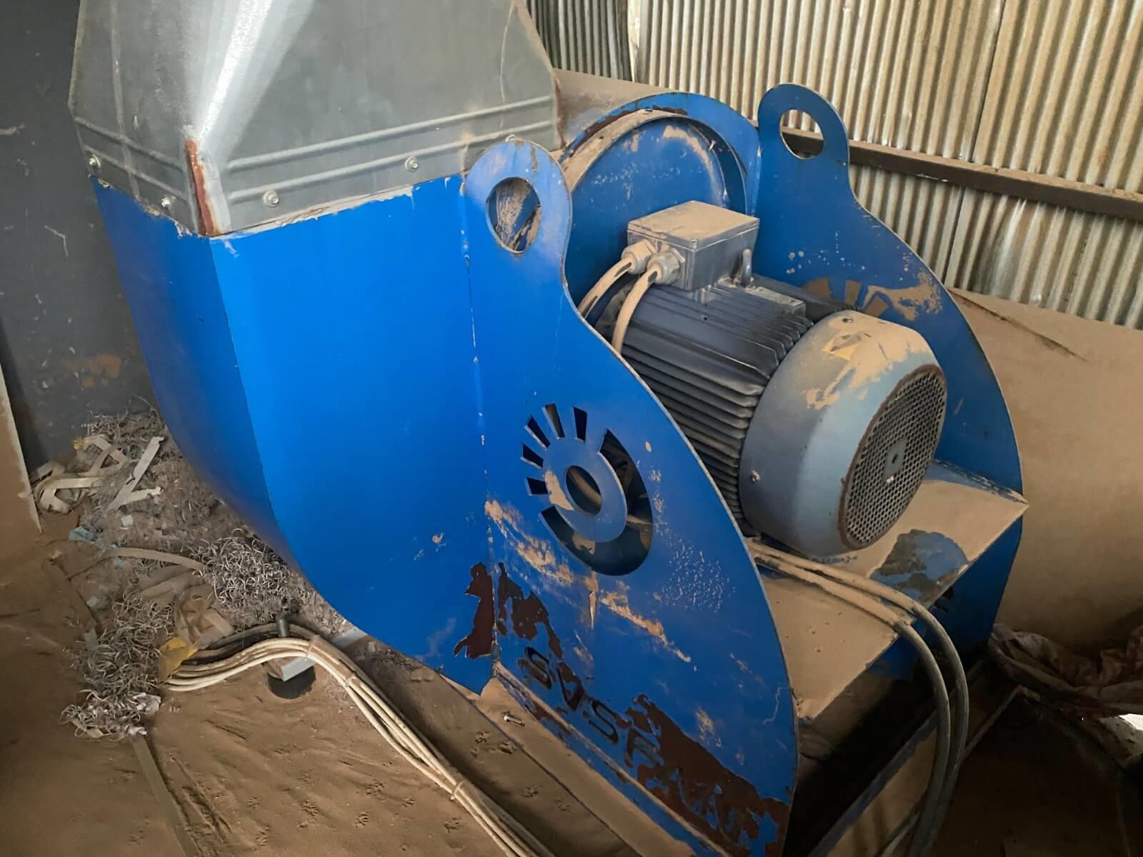 Safteknik 40.000 m3 Toz Emme Toplama Makinesi
