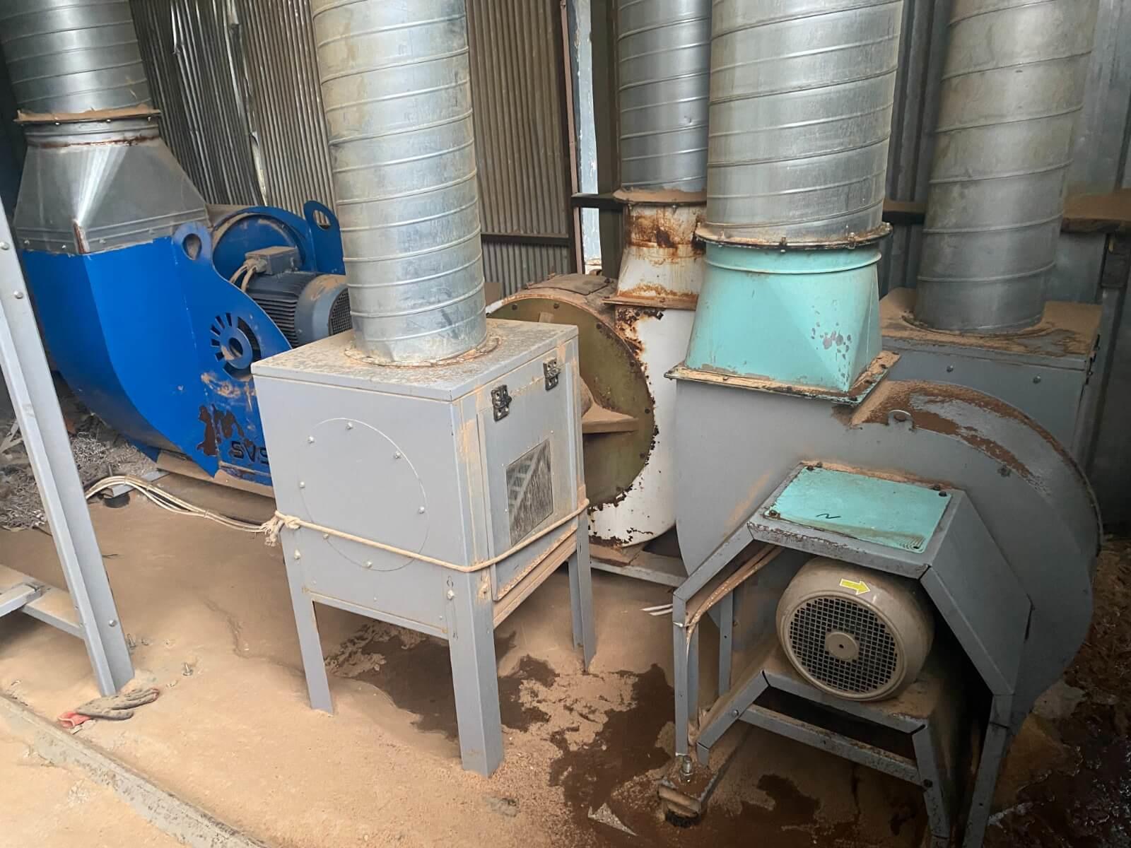 Safteknik 40.000 m3 Toz Emme Toplama Makinesi