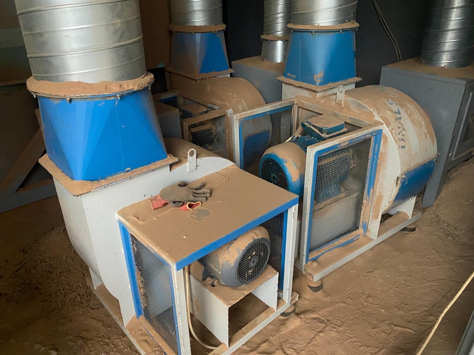 Safteknik 40.000 m3 Toz Emme Toplama Makinesi