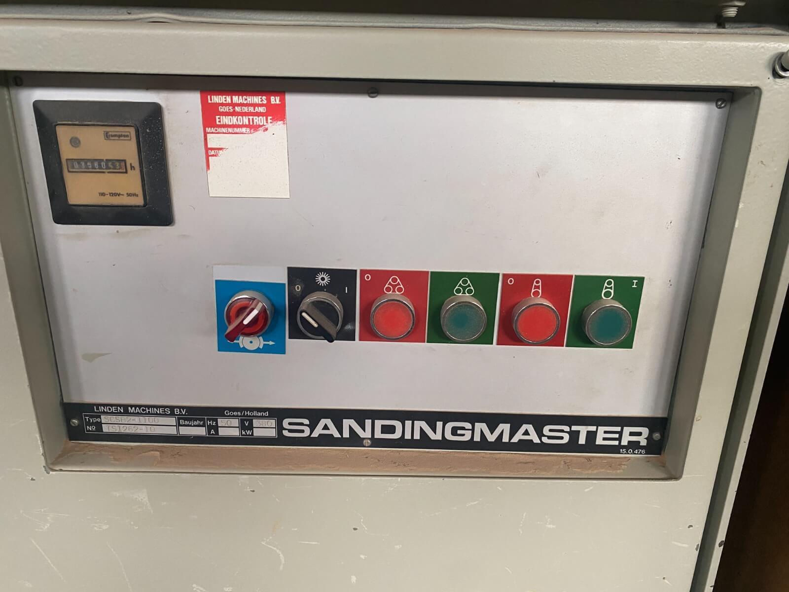 Sandingmaster SCSB2-1100 Kalibre Zımpara Makinesi