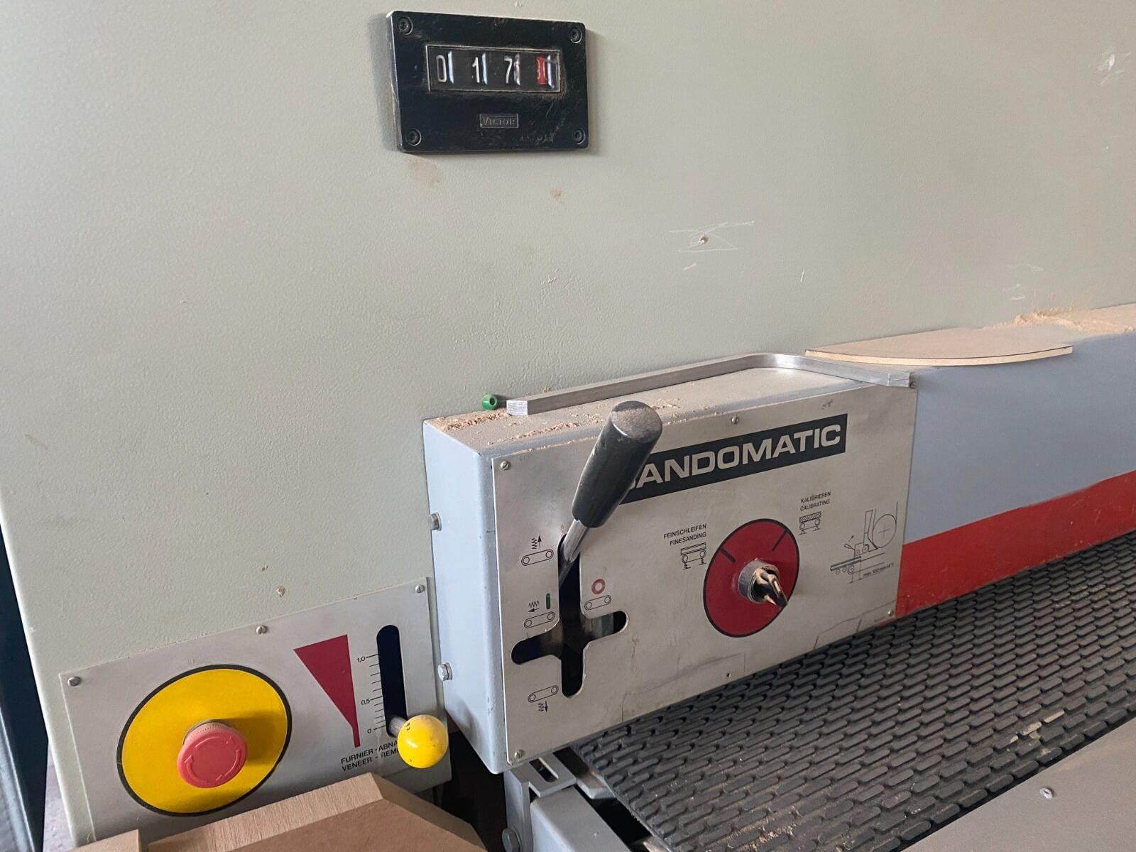 Sandingmaster SCSB2-1100 Kalibre Zımpara Makinesi