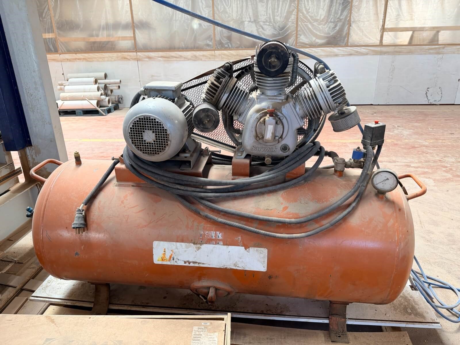 Sarmak 500 Litre Kompresör Makinesi (2004)