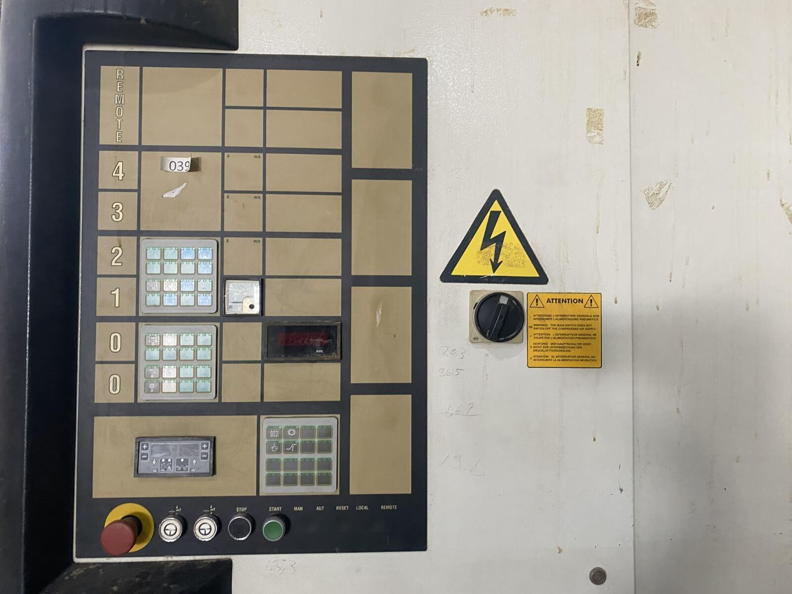 SCm 10/S M2 110 Vakumlu Kalibre Zımpara Makinesi (2003)