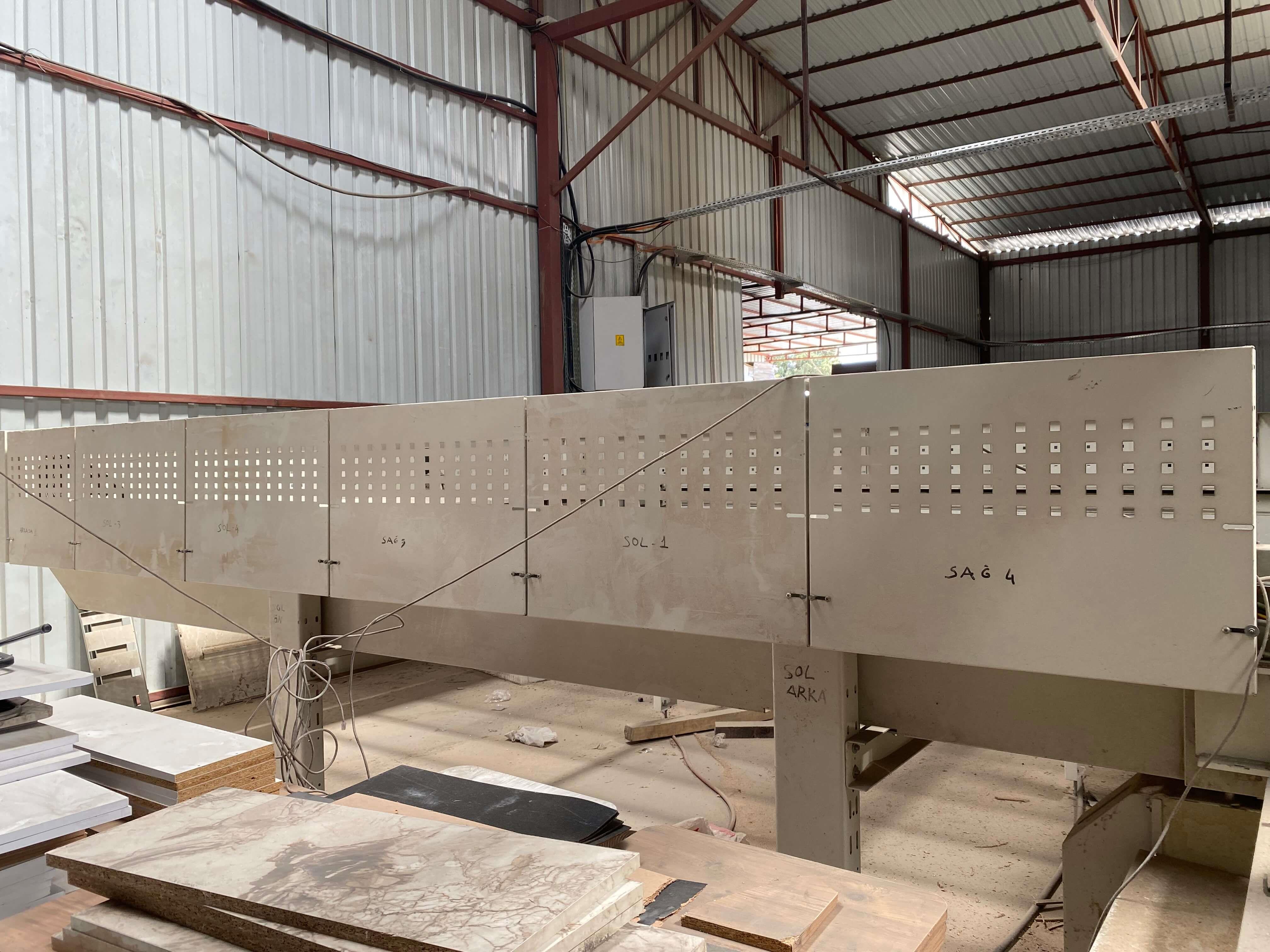 Scm Gabbiani Galaxy 3 110 Panel Ebatlama Makinesi (2015)