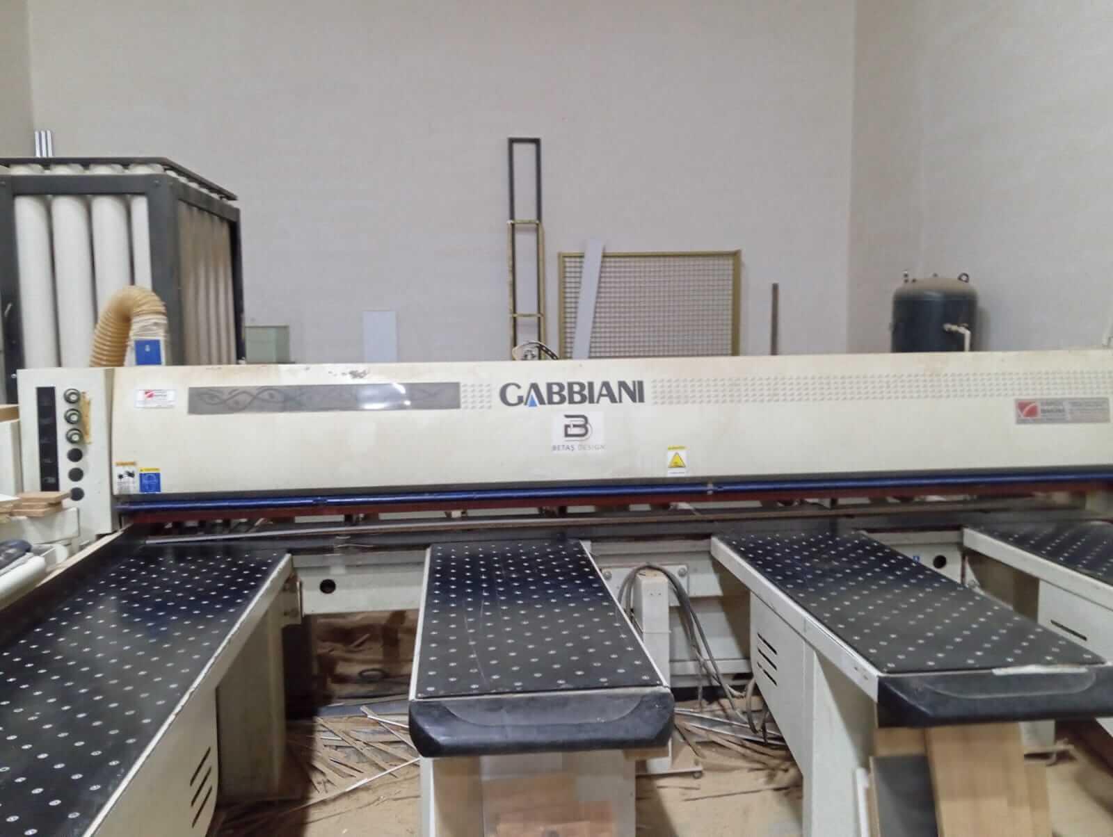 Scm Gabbiani Galaxy 85 K Panel Ebatlama Makinesi (2006)