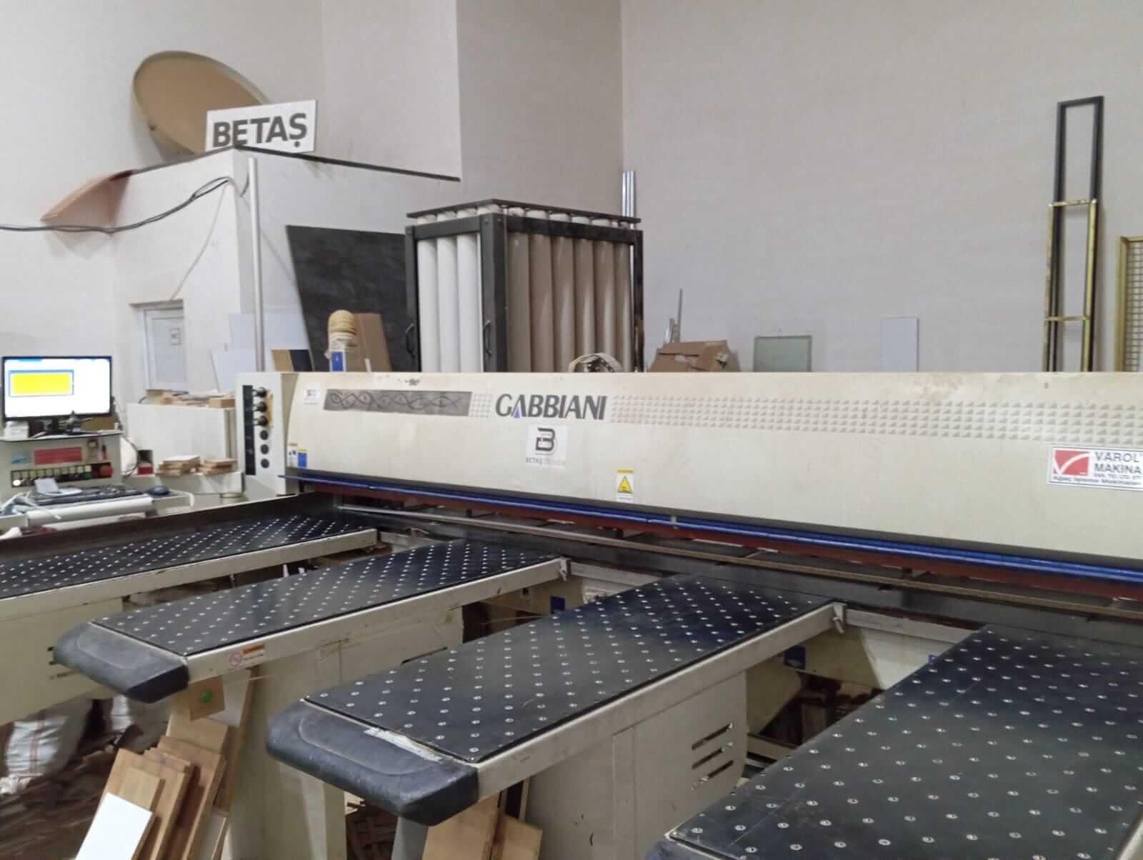Scm Gabbiani Galaxy 85 K Panel Ebatlama Makinesi (2006)
