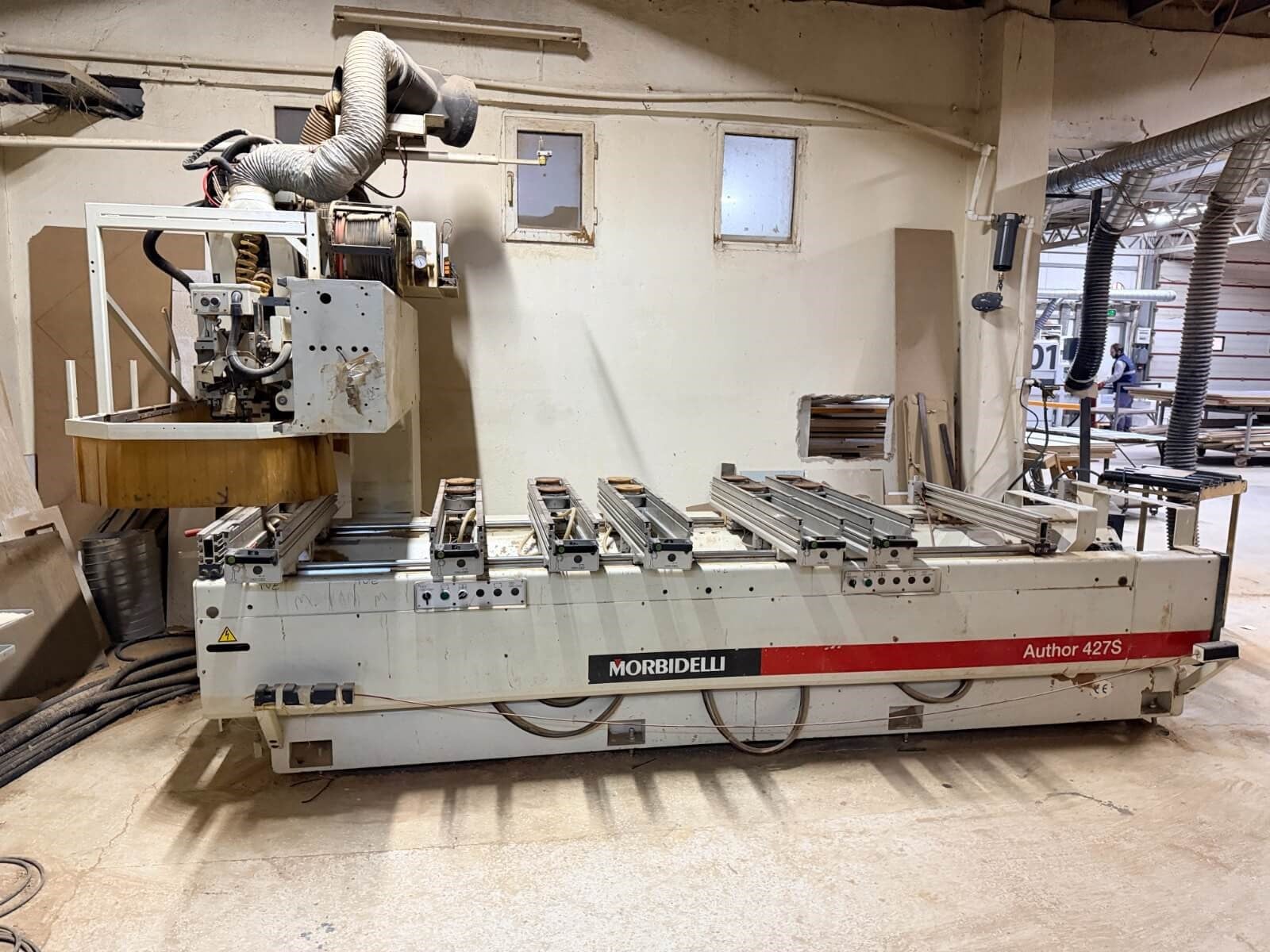 SCM Morbidelli Author 427 S Yatay Frezeli Cnc Makinesi (2002)
