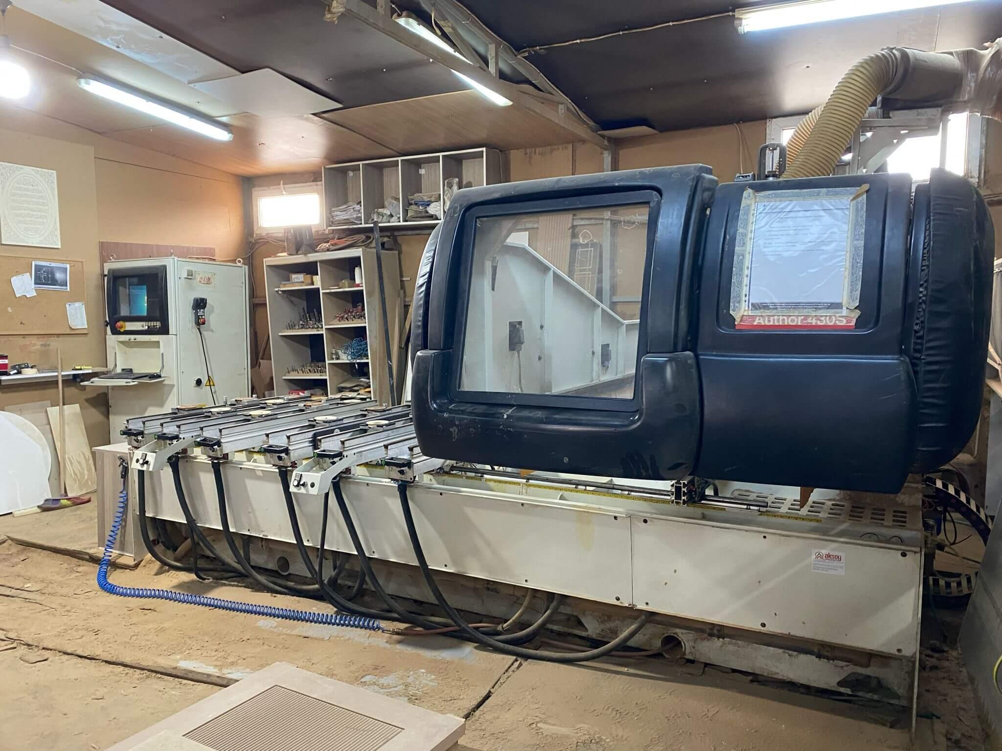Scm Morbidelli Author 430 Fincanlı Kapı Cnc Makinesi(2004)