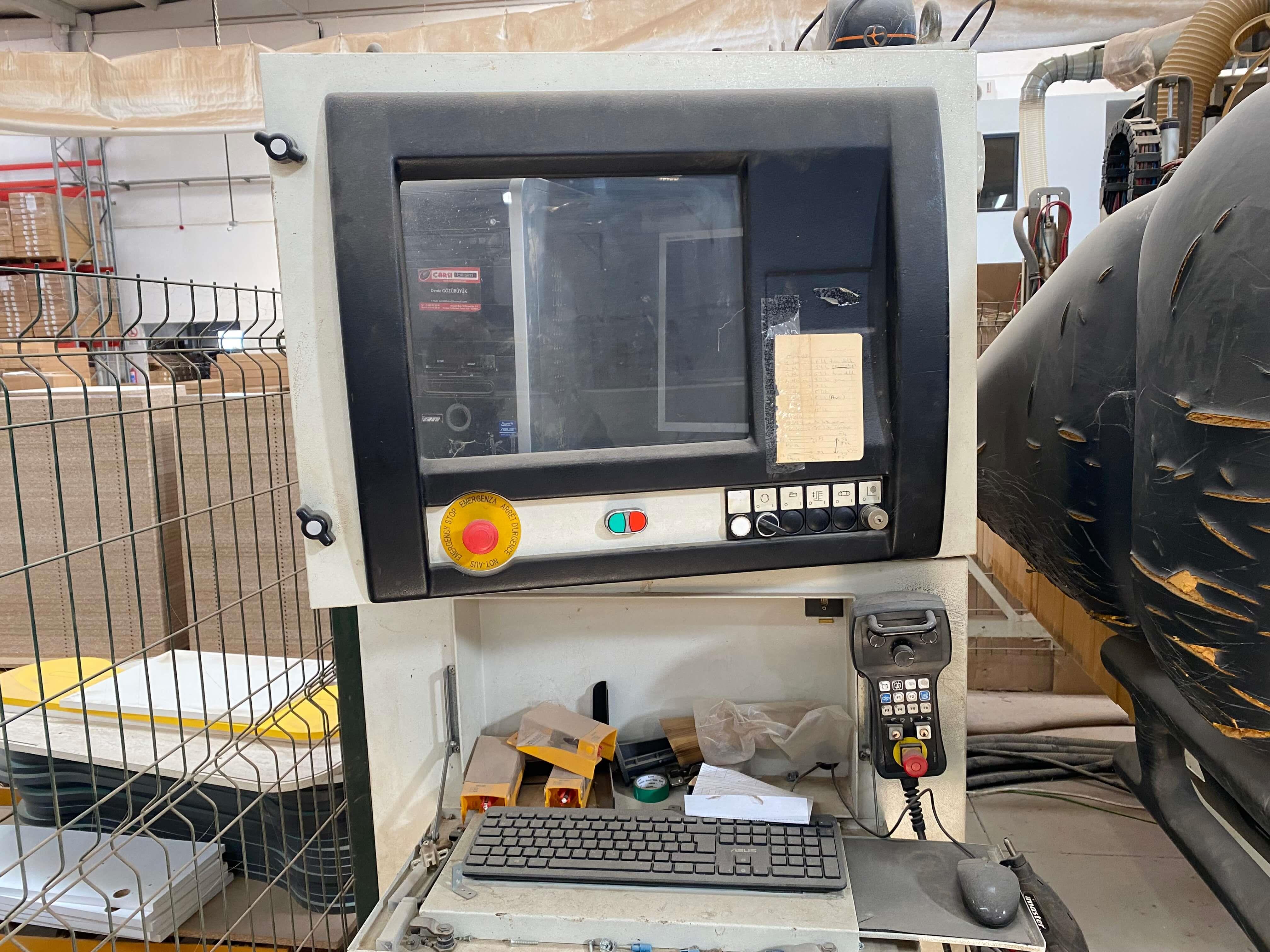 Scm Morbidelli Author 430 S Yatay Frezeli Cnc Makinesi (2004)