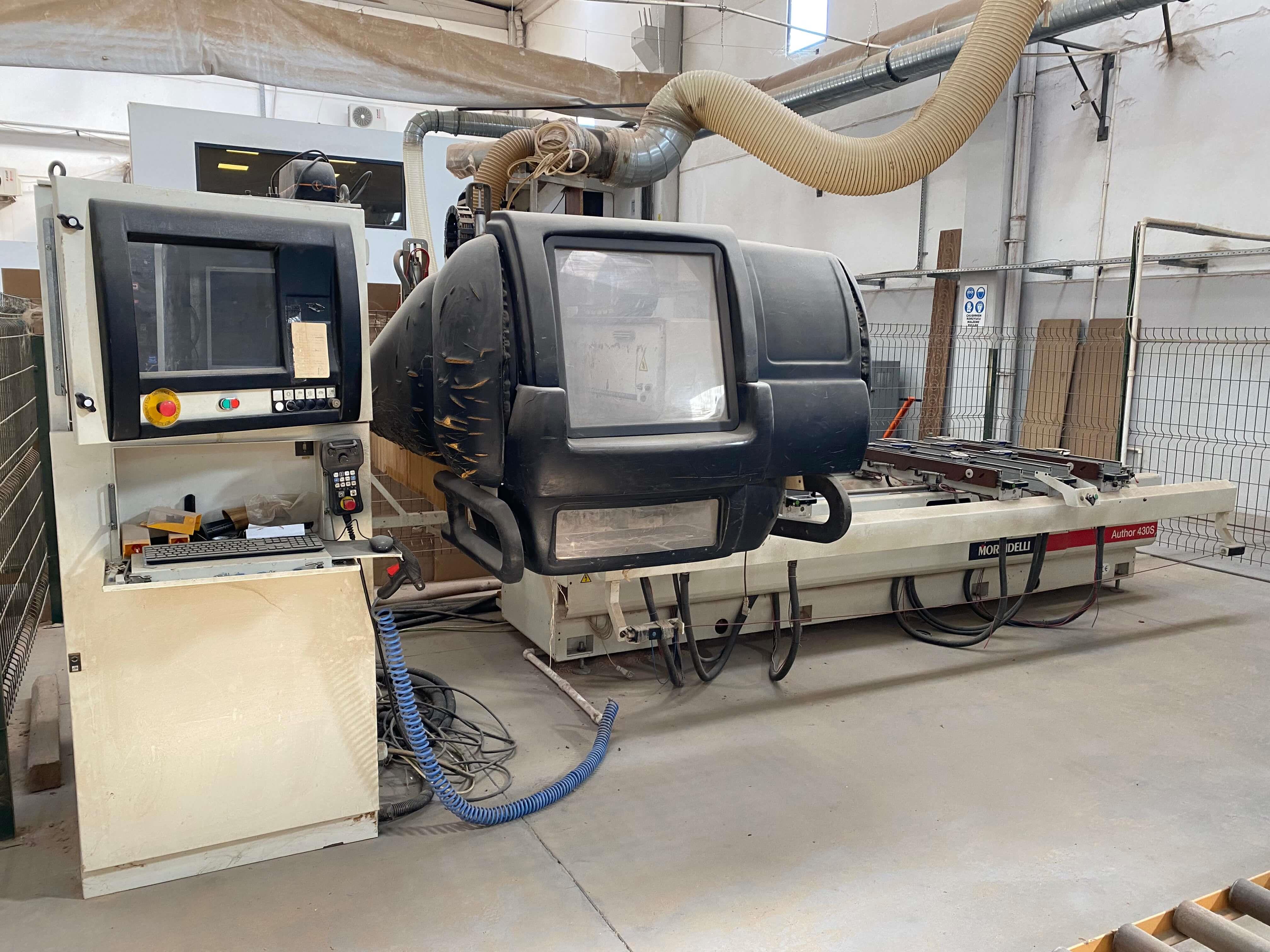 Scm Morbidelli Author 430 S Yatay Frezeli Cnc Makinesi (2004)