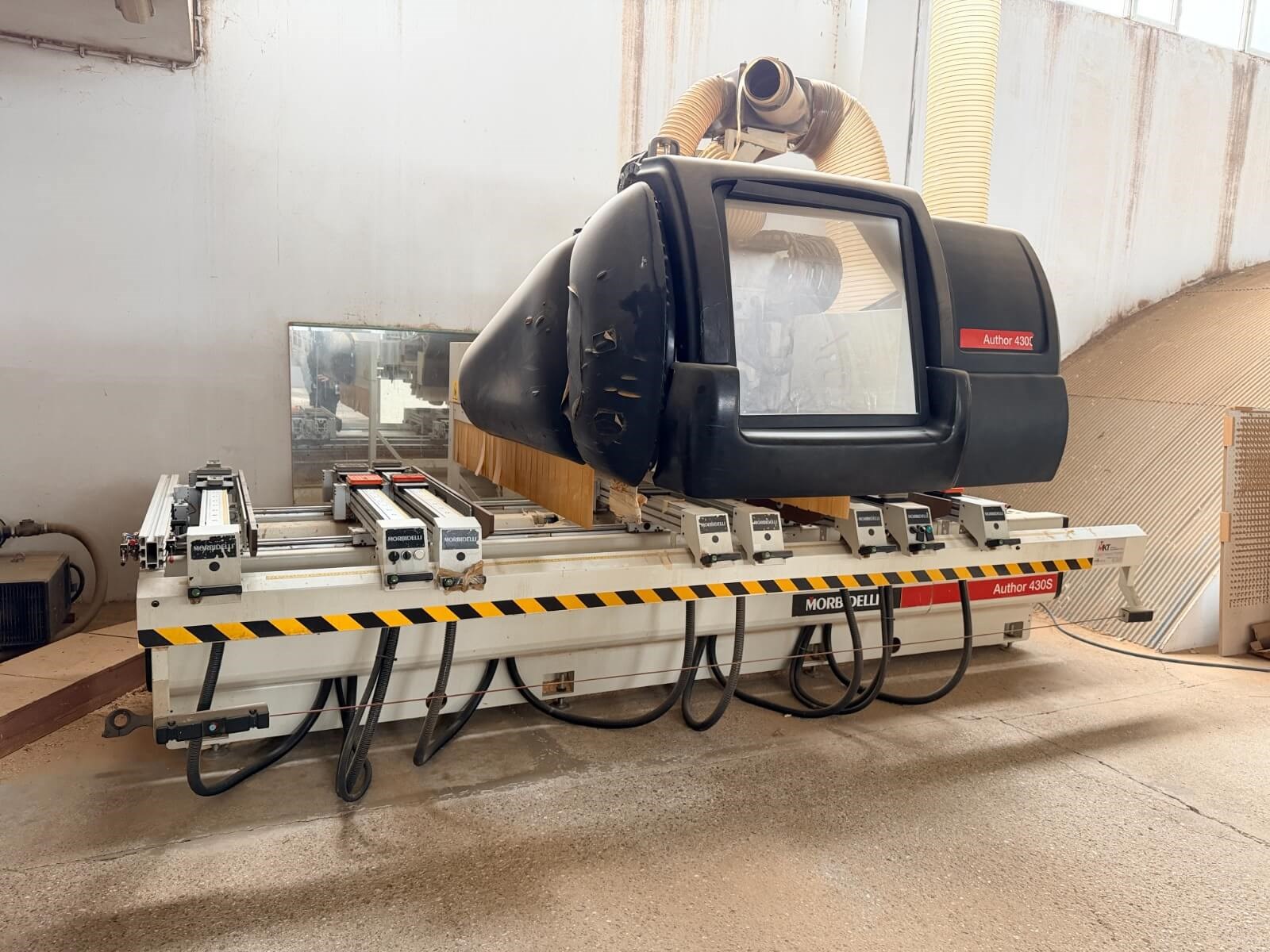 SCM Morbidelli Author 430 Yatay Kapı Frezeli Cnc Makinesi (2003)