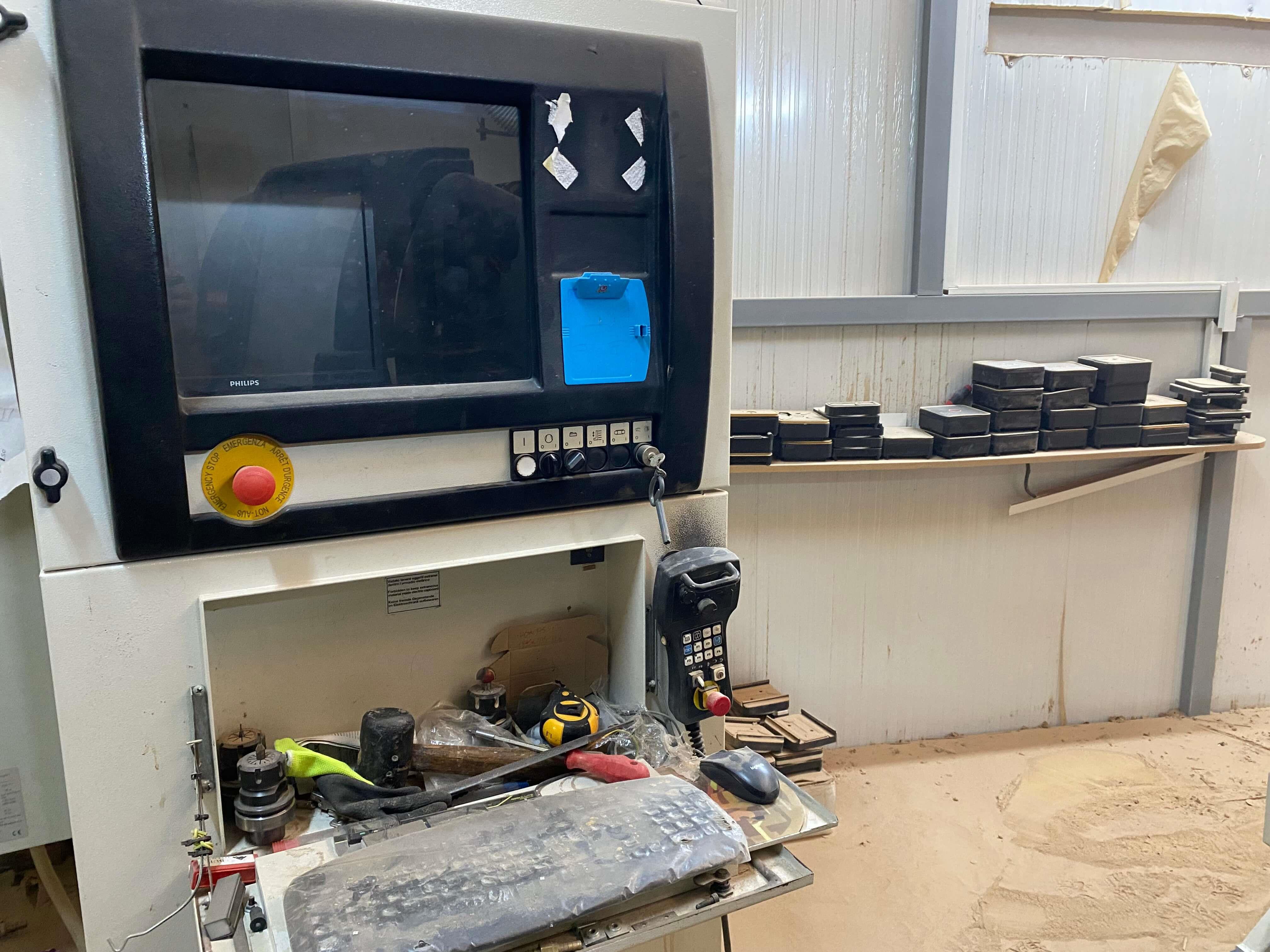 Scm Morbidelli Author 430 Yatay Kapı Frezeli Cnc Makinesi (2004)