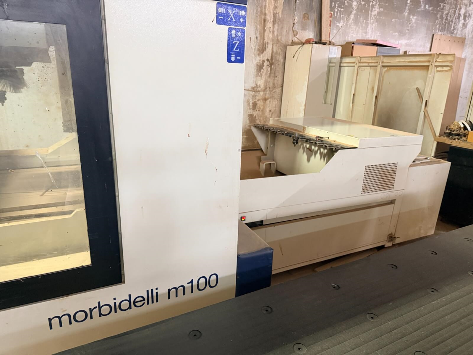 SCM Morbidelli M 100 Çift Yatay Kapı Frezeli Cnc Makinesi (2018)